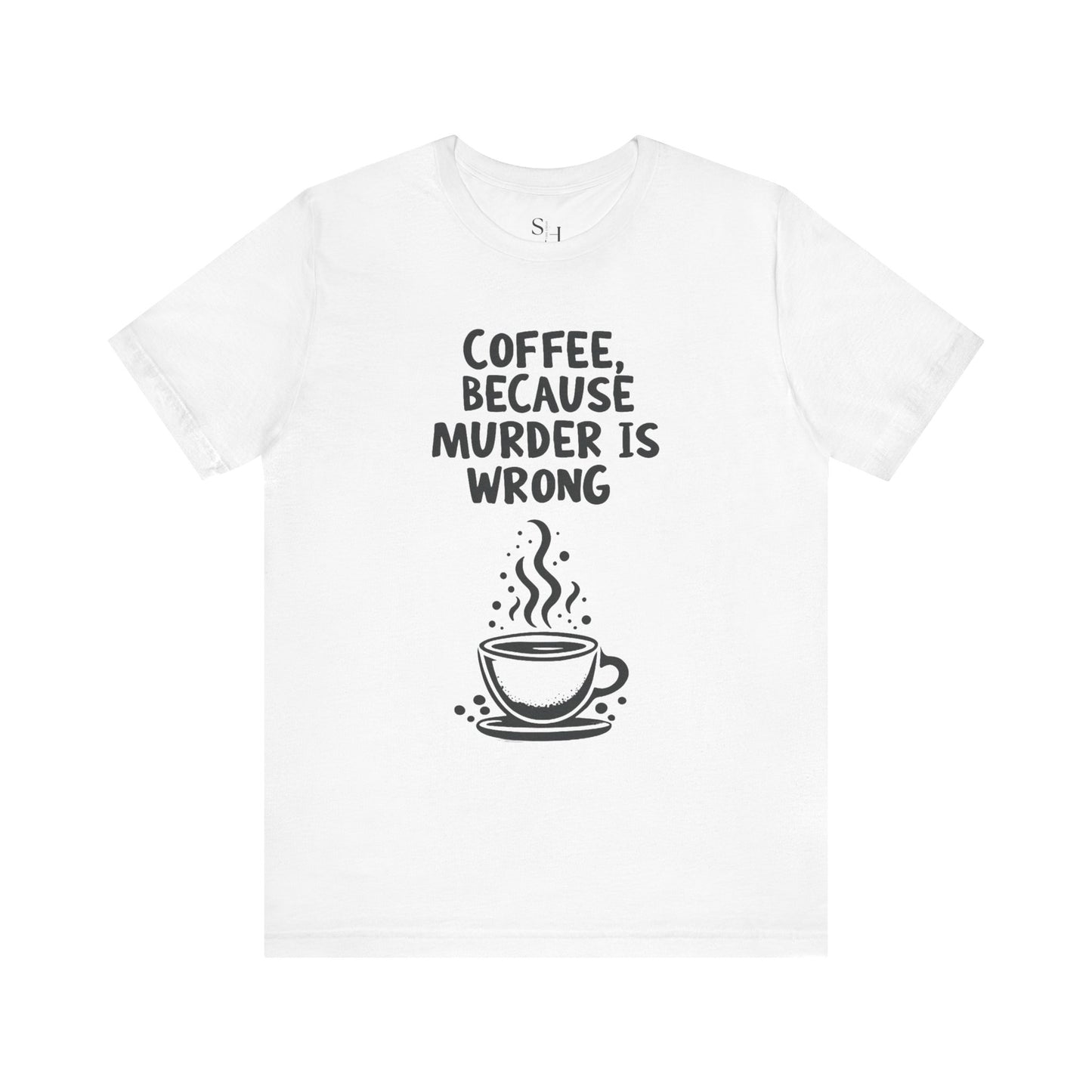 Coffee Unisex Jersey Short Sleeve Tee