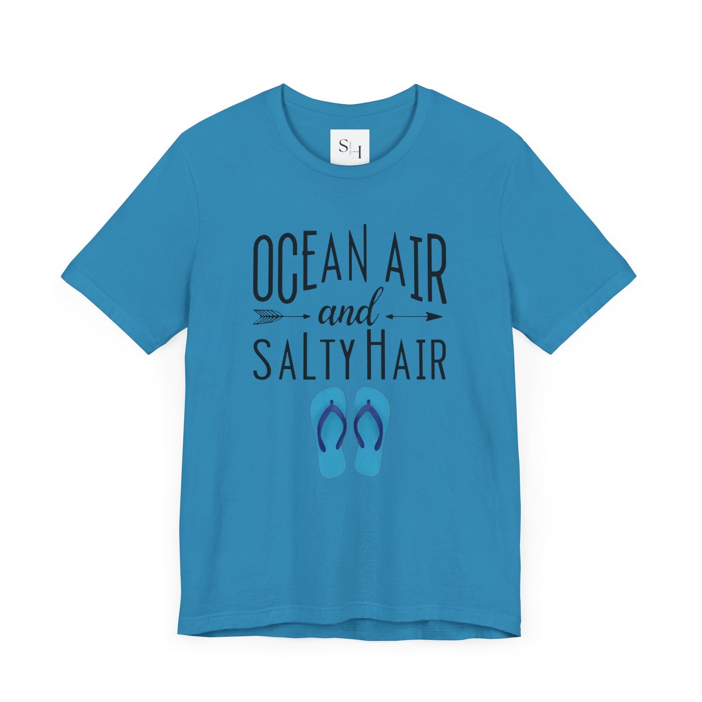 Ocean Air & Salty Hair Short Sleeve Tee