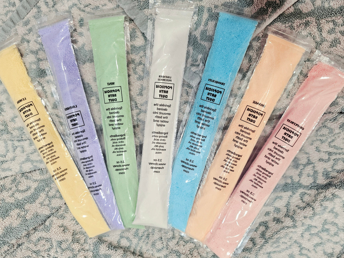 Popsicle Bath Fizzy Dust