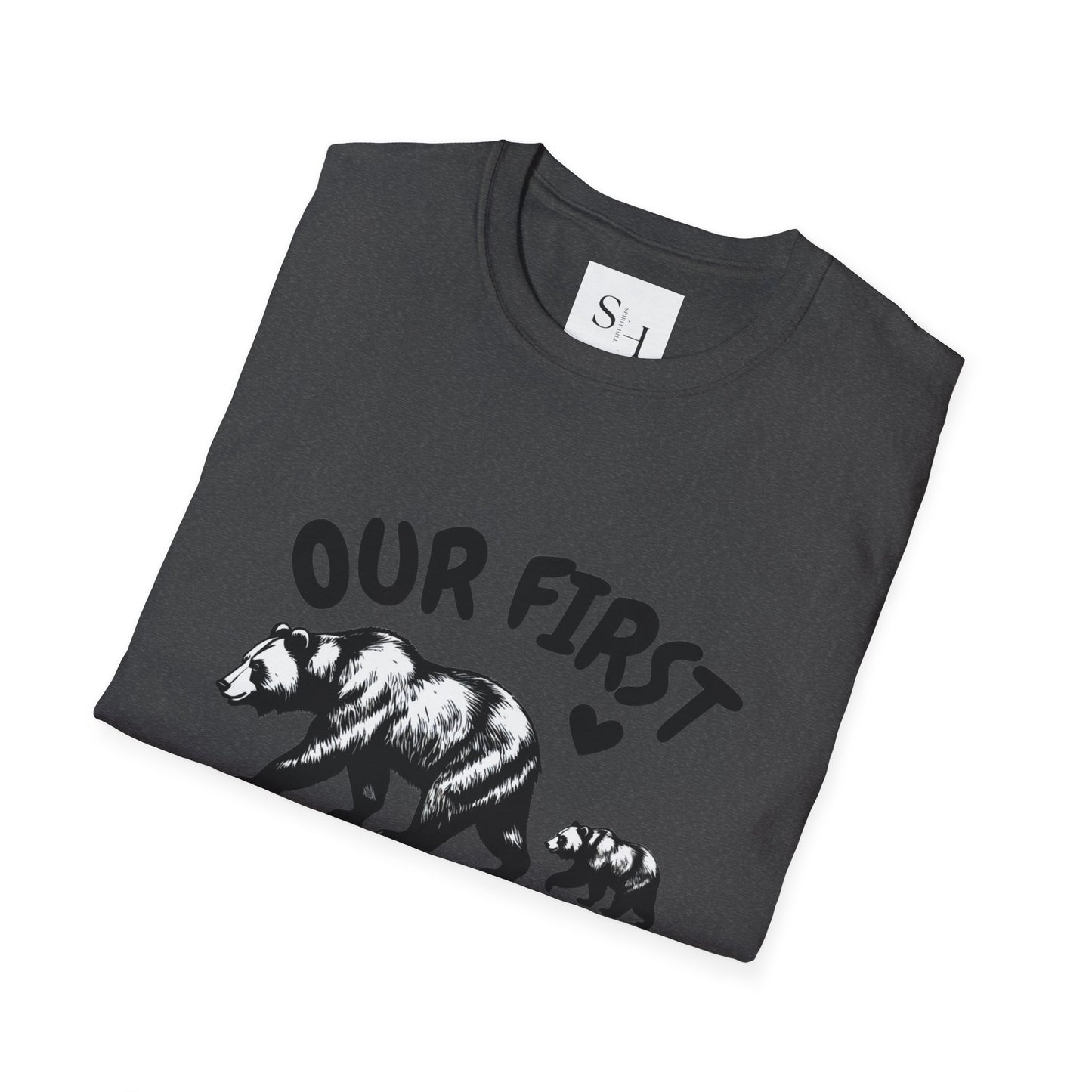 Our First Mother's Day 2025 Unisex Softstyle T-Shirt
