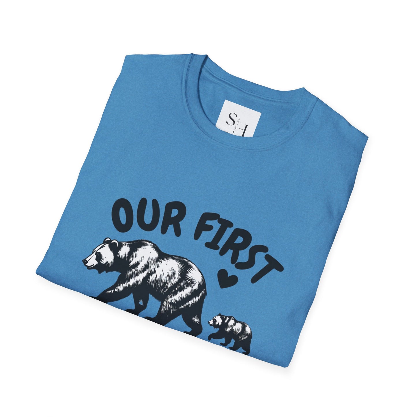 Our First Mother's Day 2025 Unisex Softstyle T-Shirt