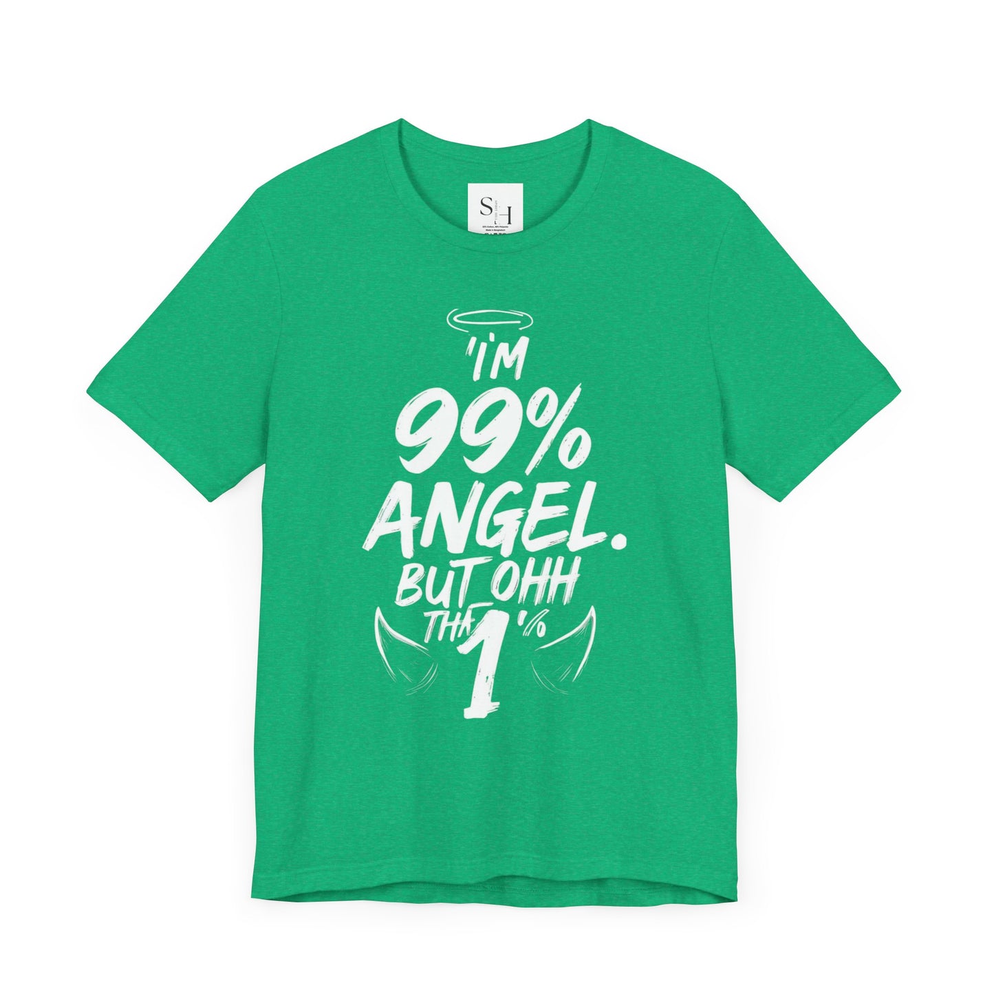 99% Angel Unisex Jersey Short Sleeve Tee