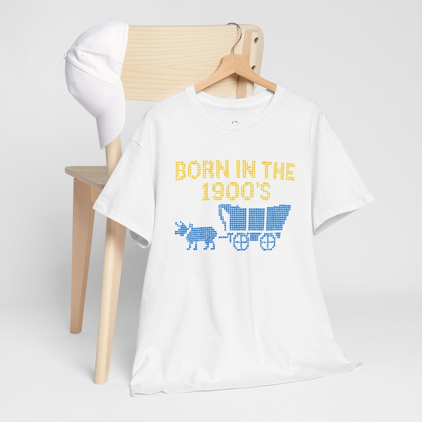 Born in the 1900s Unisex Heavy Cotton Tee