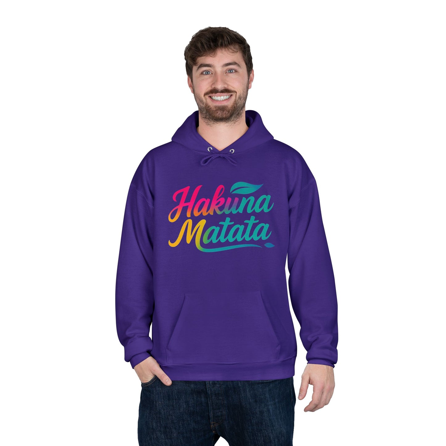 Hakuna Matata Eco-Friendly Hoodie - Unisex Pullover Sweatshirt