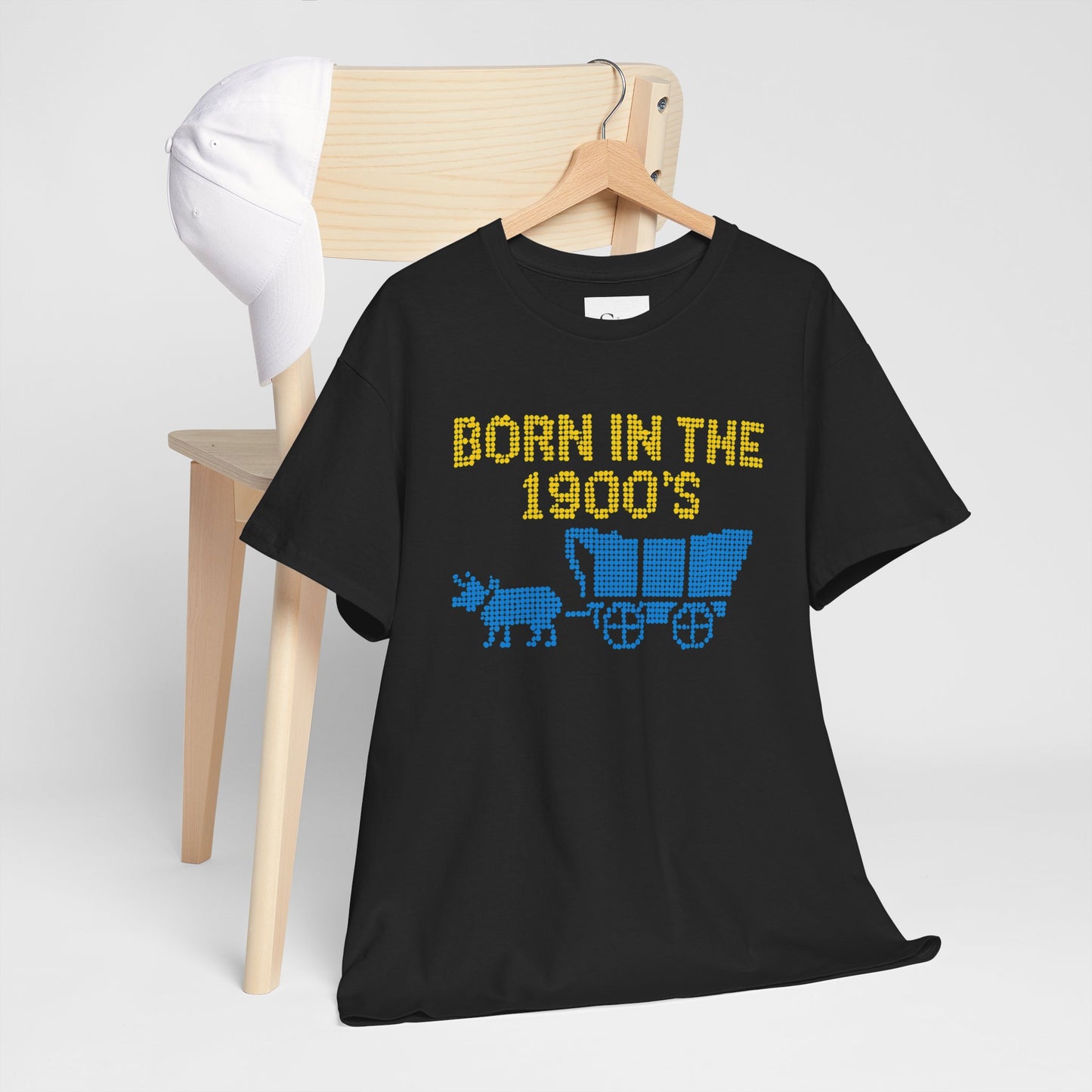 Born in the 1900s Unisex Heavy Cotton Tee