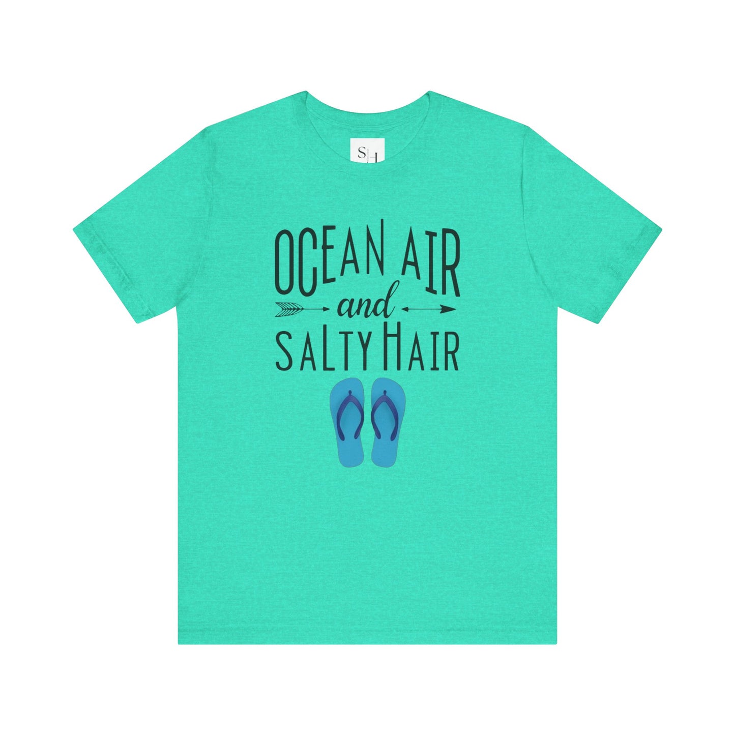 Ocean Air & Salty Hair Short Sleeve Tee