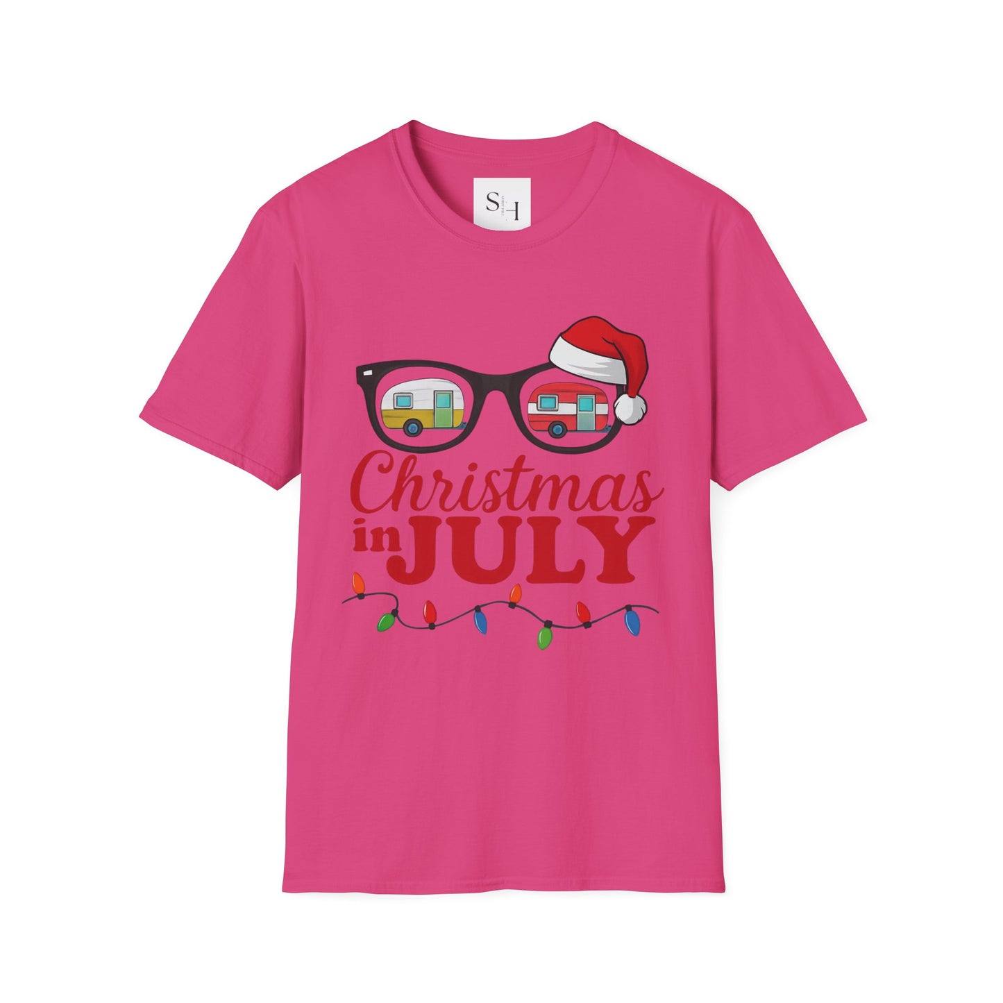 Christmas in July T-Shirt, Unisex Softstyle Tee