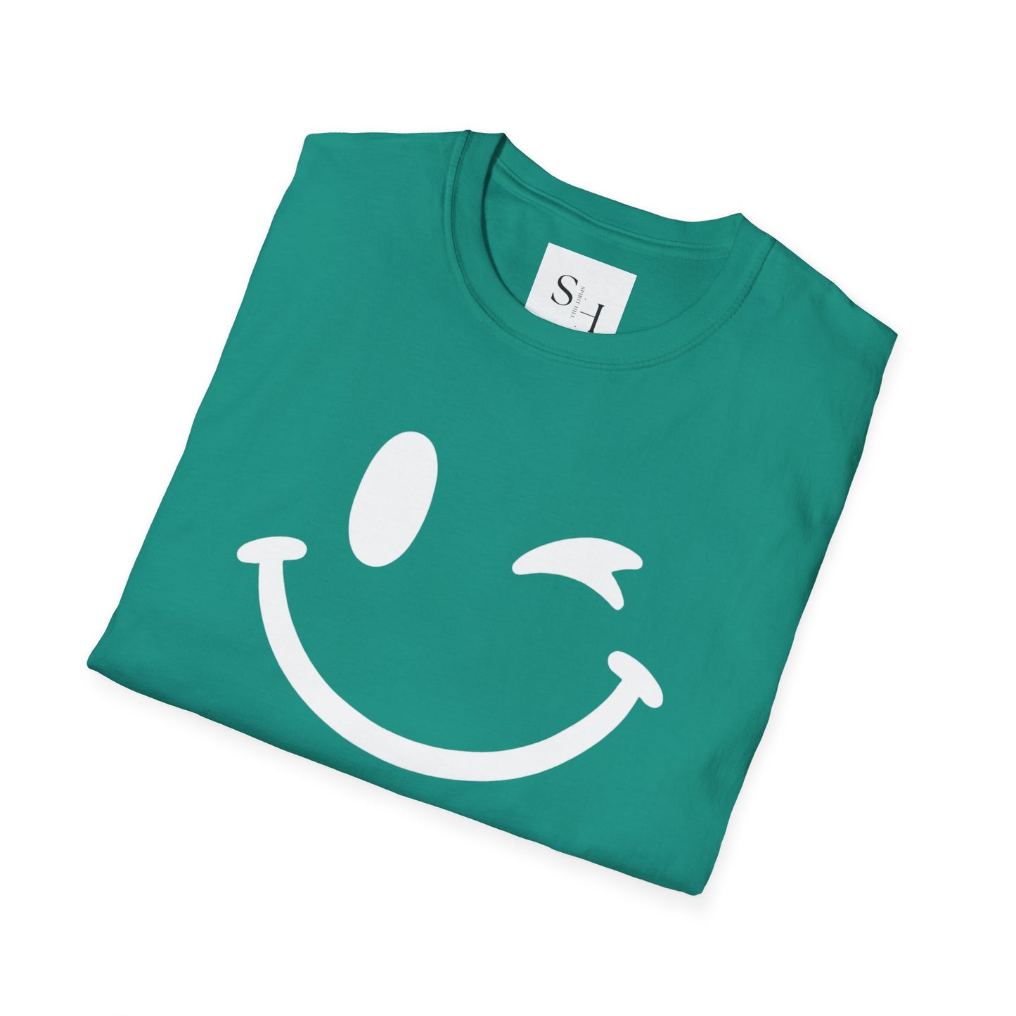 Smiley Face Unisex Softstyle T-Shirt