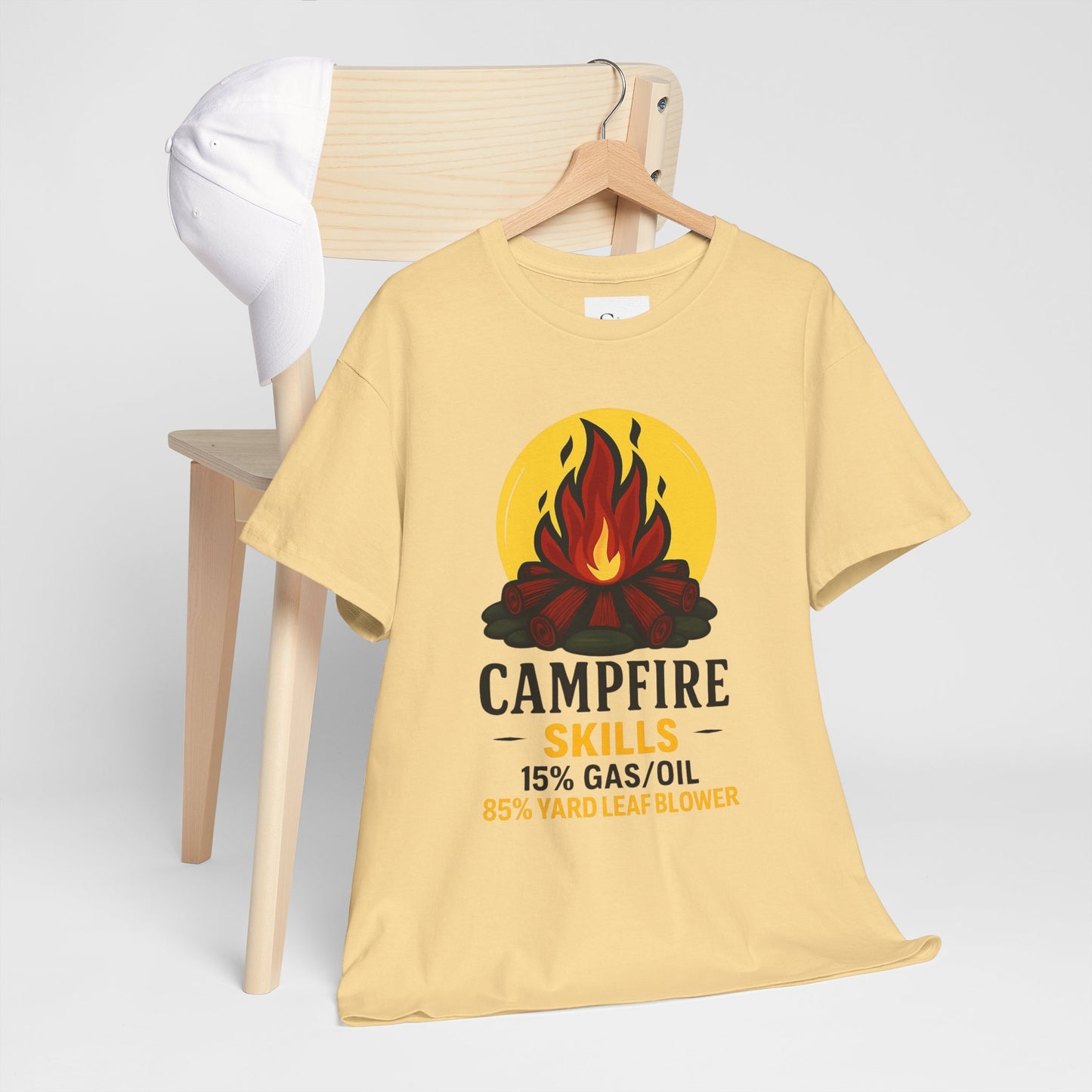 Campfire Skills Unisex Heavy Cotton Tee