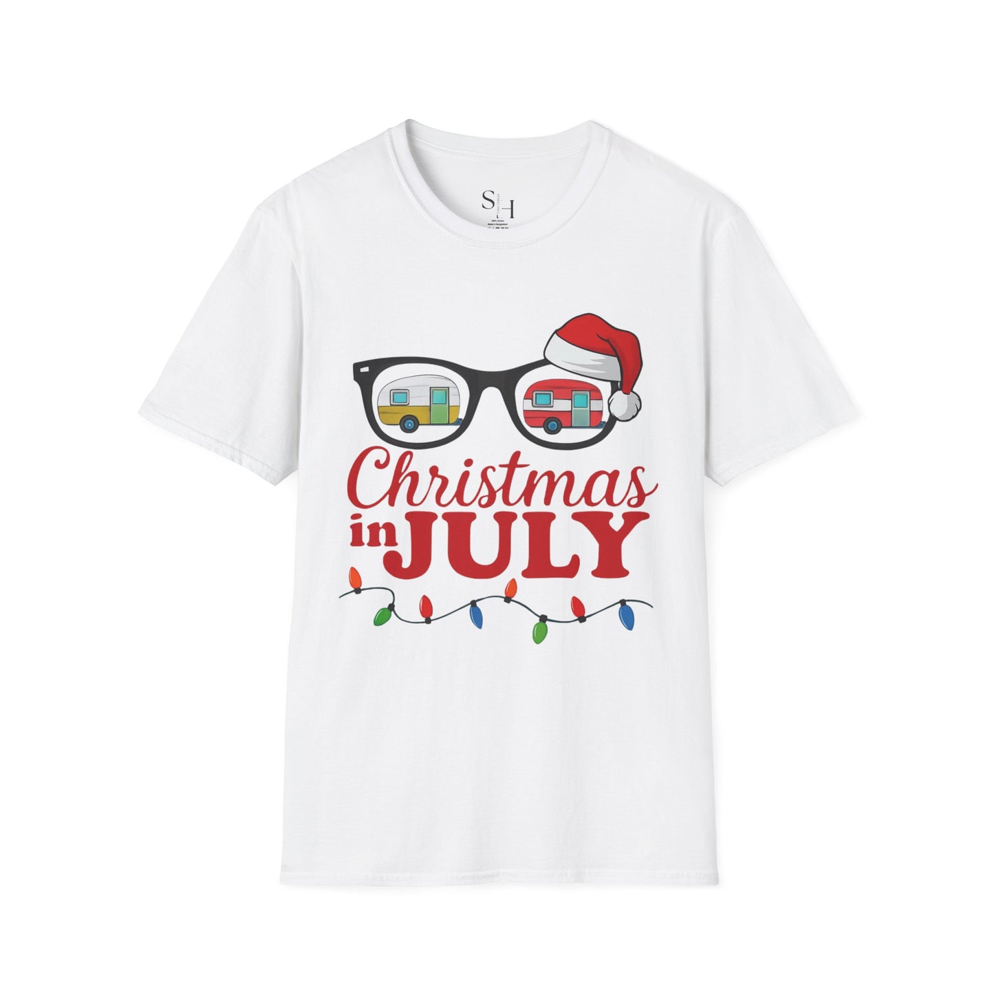 Christmas in July T-Shirt, Unisex Softstyle Tee