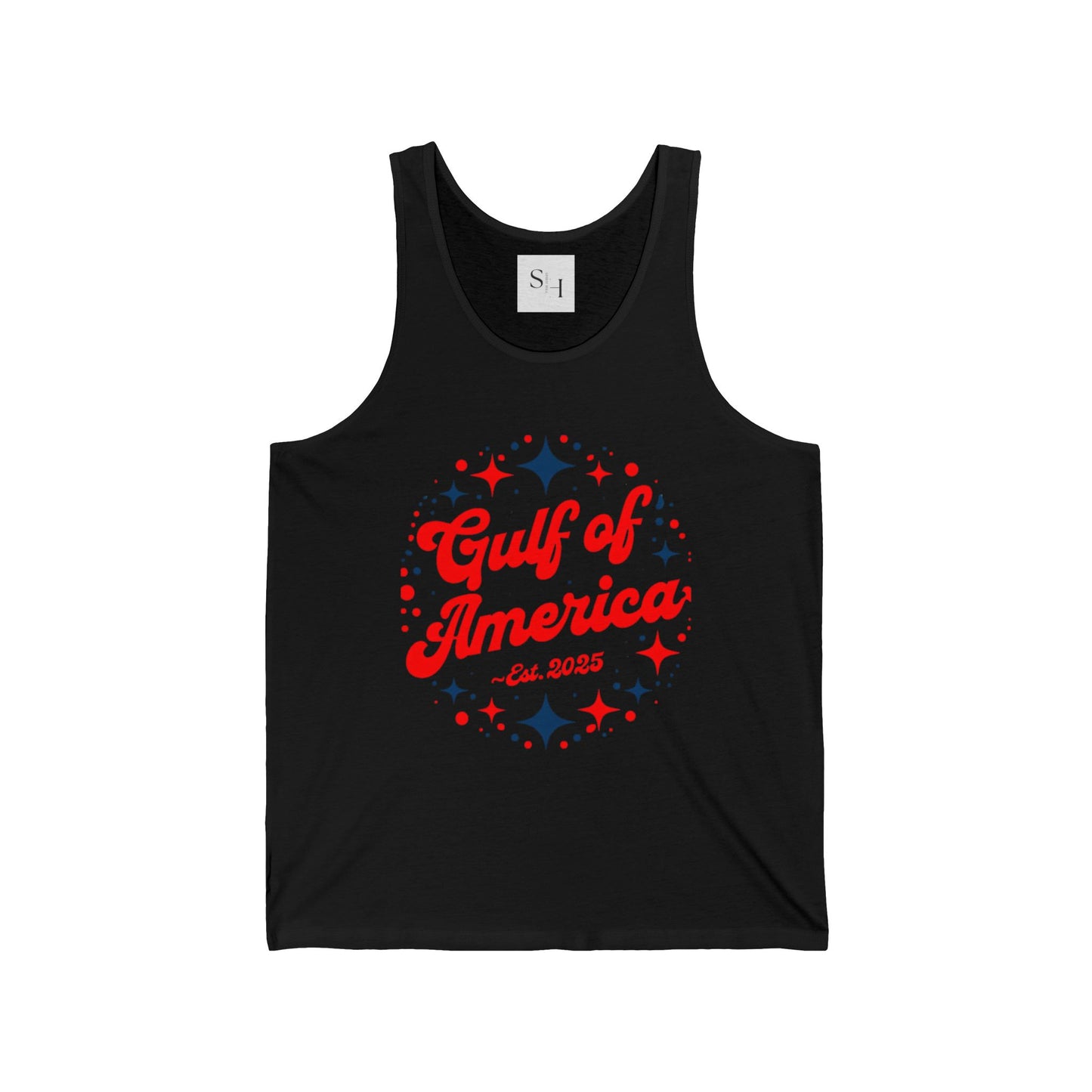 Gulf of America Unisex Jersey Tank - Celebrate 2025 with Style