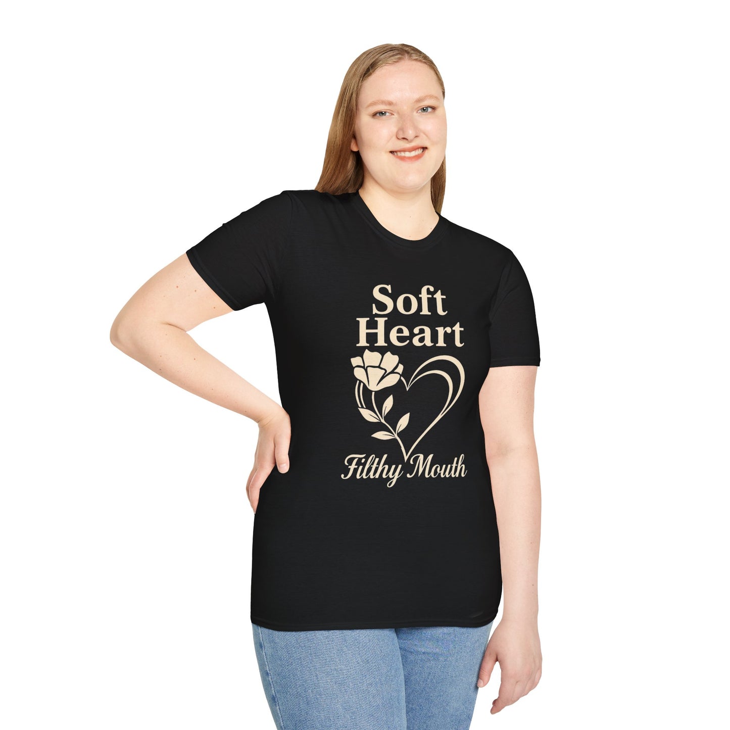Soft Heart Filthy Mouth Unisex T-Shirt