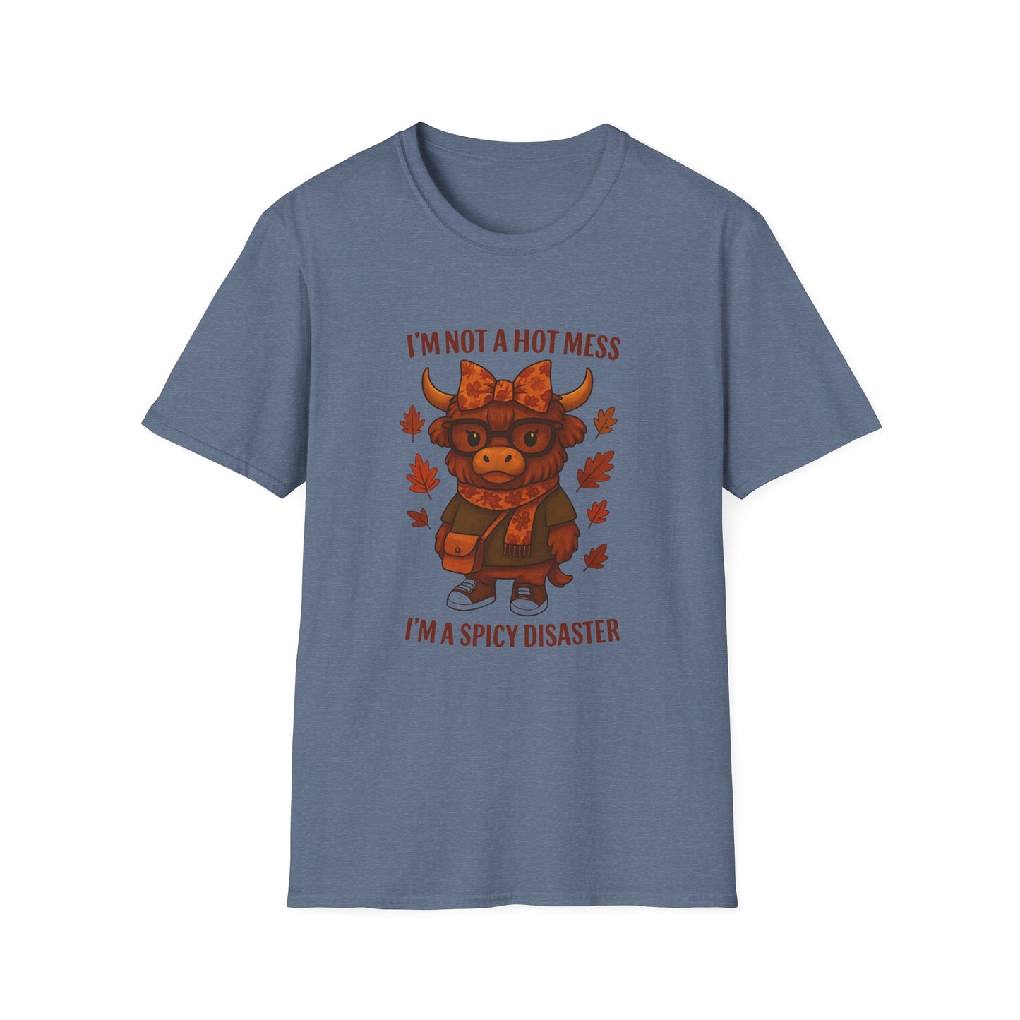 Spicy Disaster Fall Cow T-Shirt