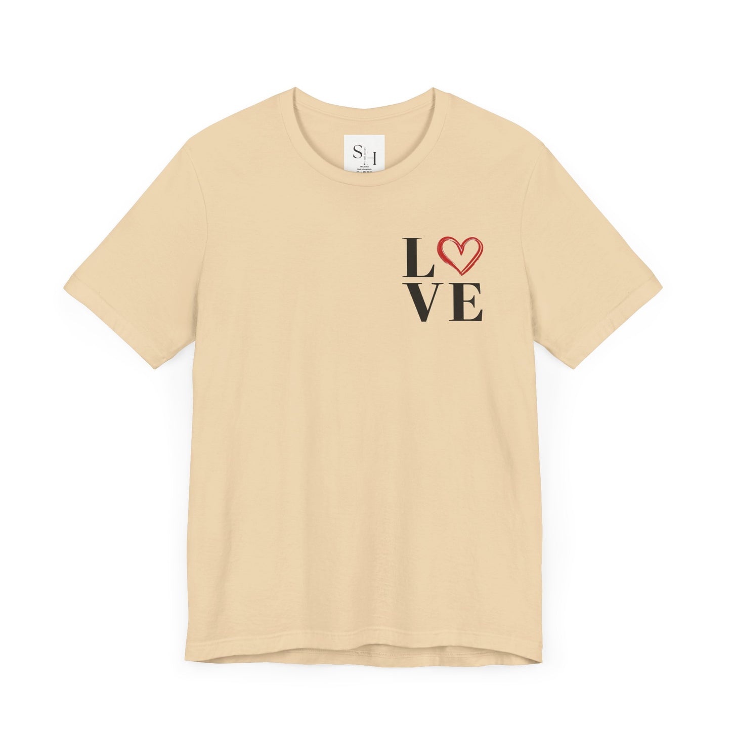 Love Unisex Jersey Short Sleeve Tee