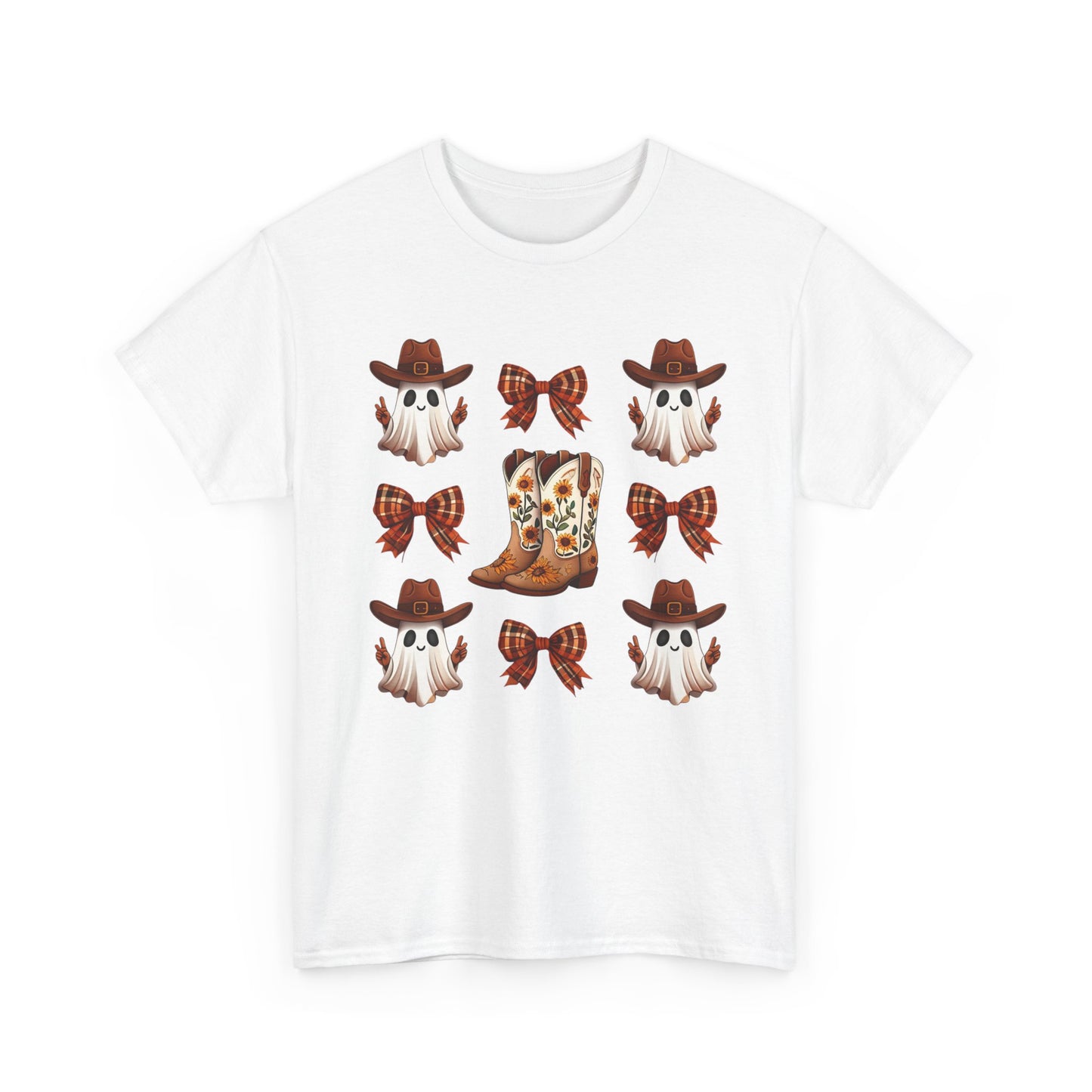 Boo Cowgirl Unisex Heavy Cotton Tee