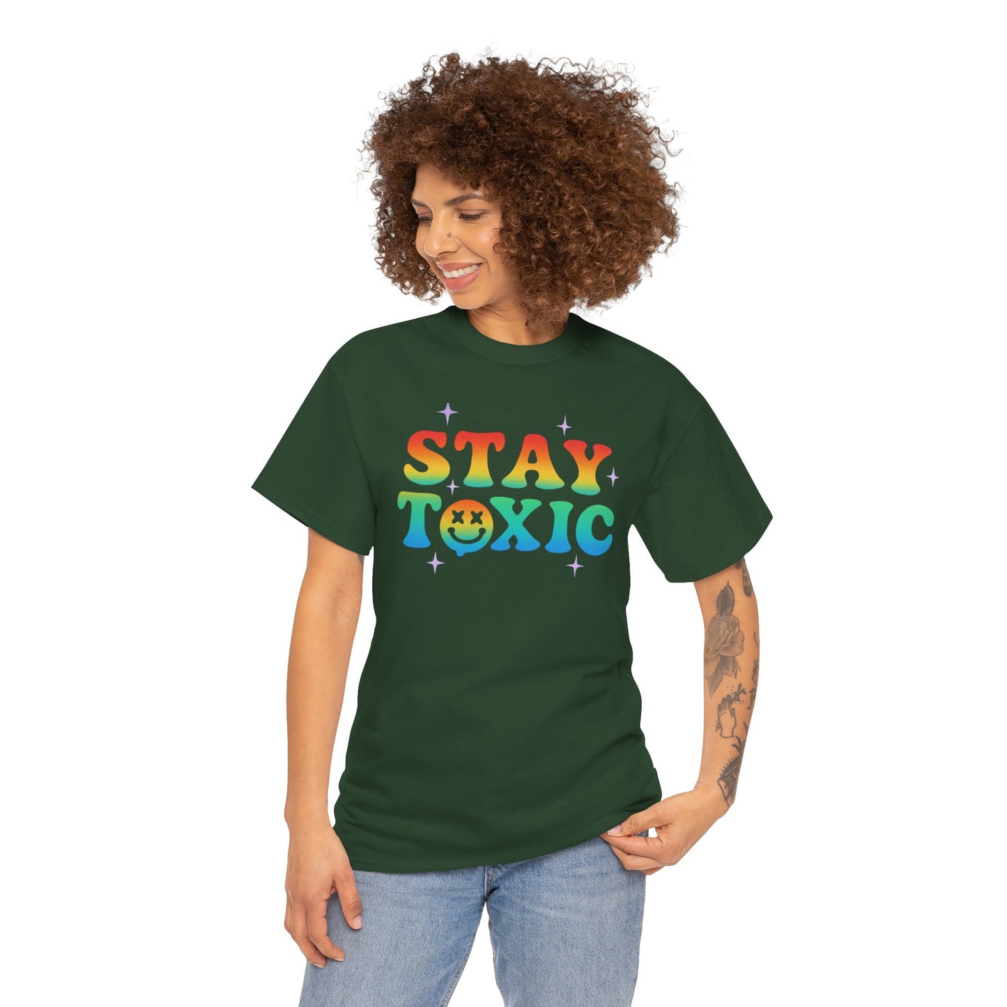 Stay Toxic Unisex Heavy Cotton Tee