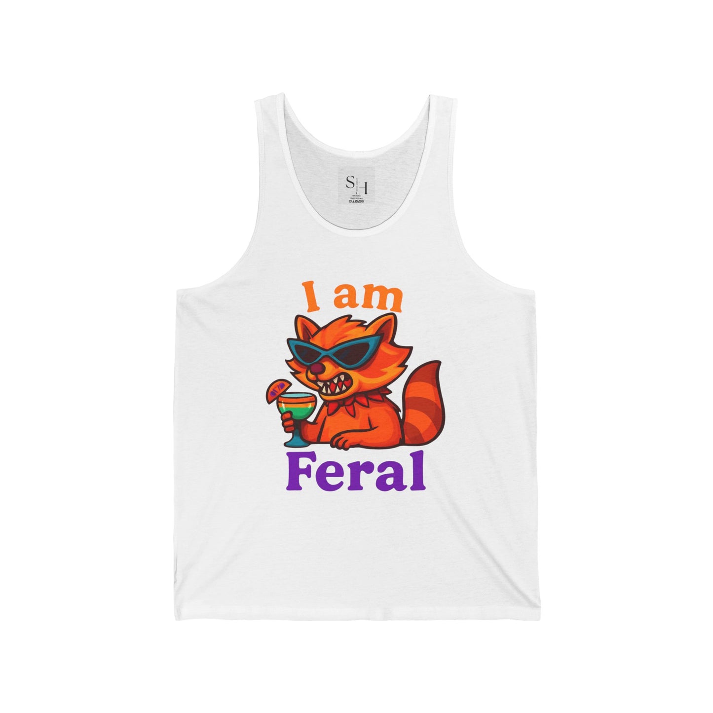I Am Feral Unisex Jersey Tank