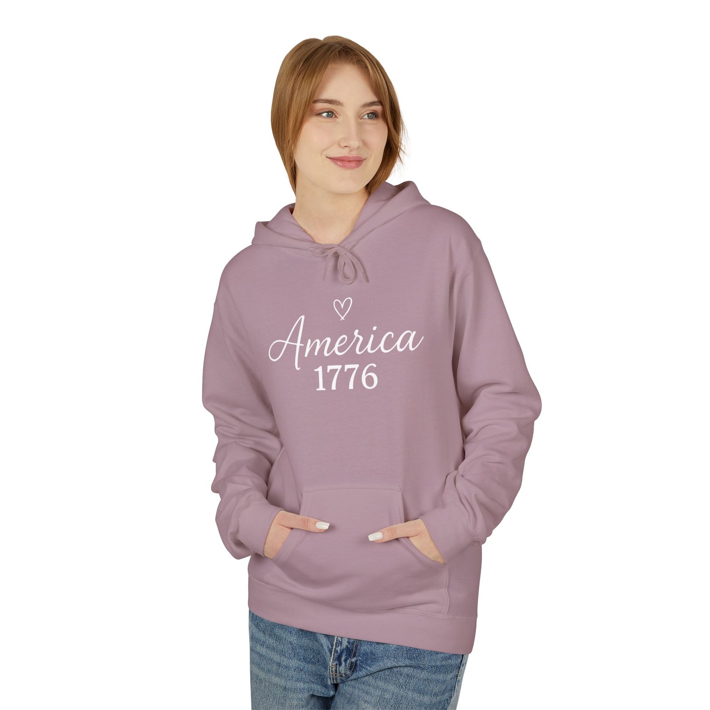 America 1776 Fleece Hoodie