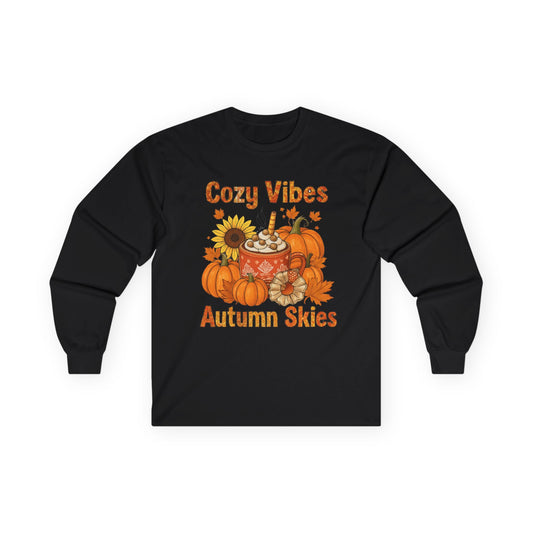 Cozy Autumn Vibes Long Sleeve Tee