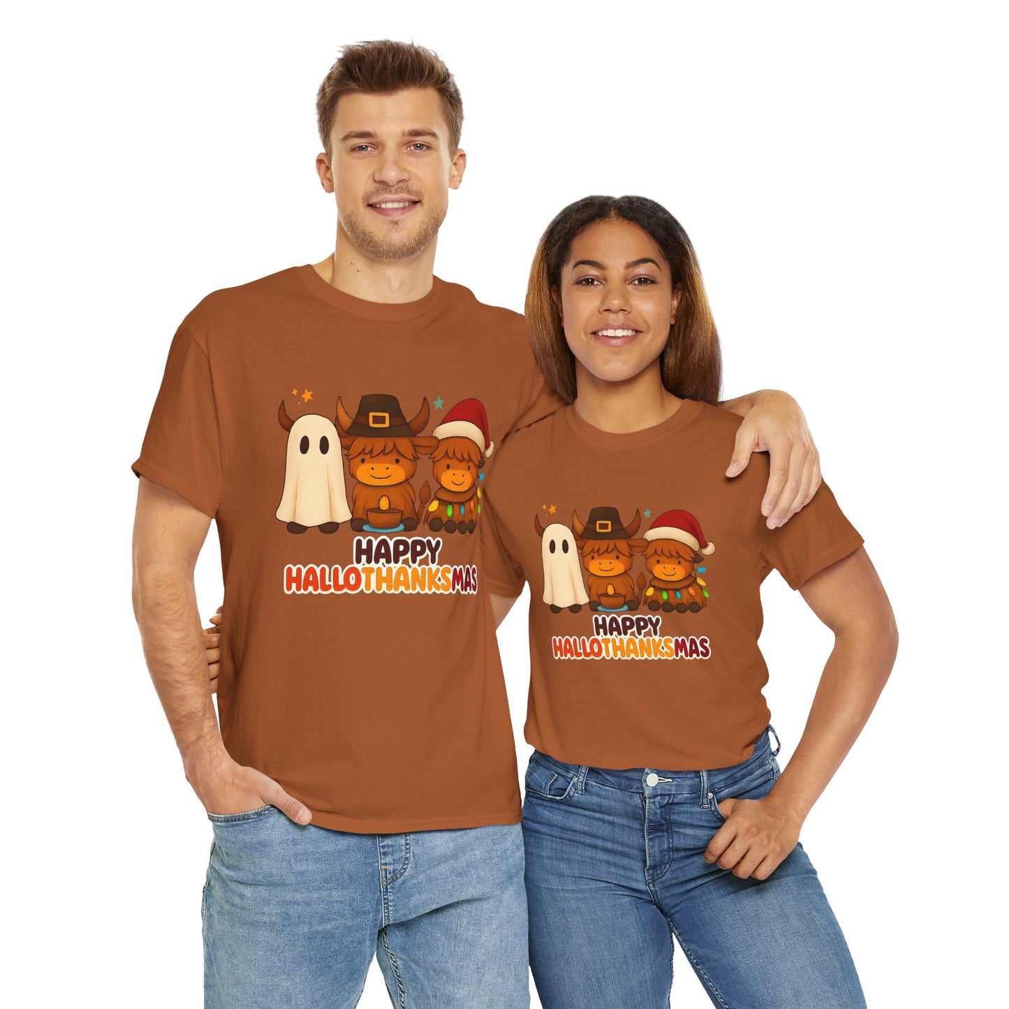 HalloThanksMas Unisex Tee
