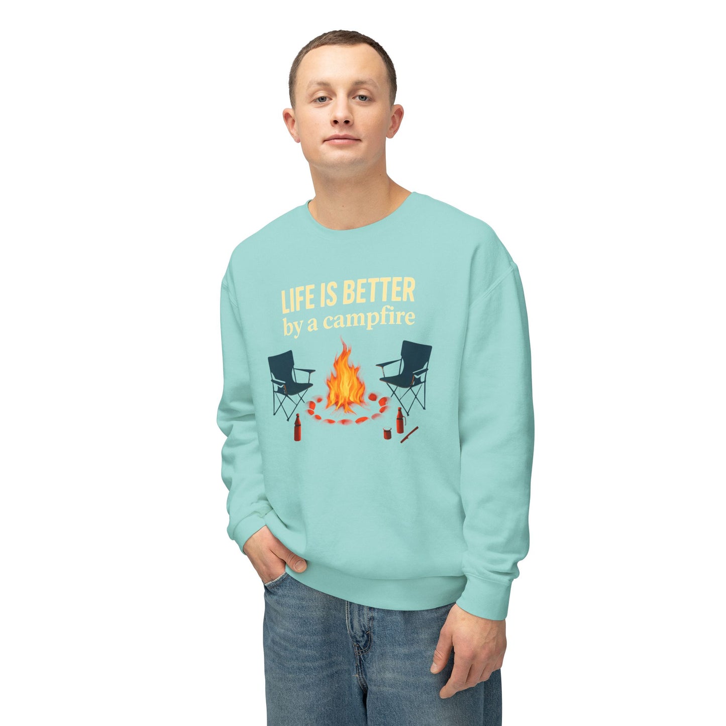 Life is Better Camping Sweatshirt
