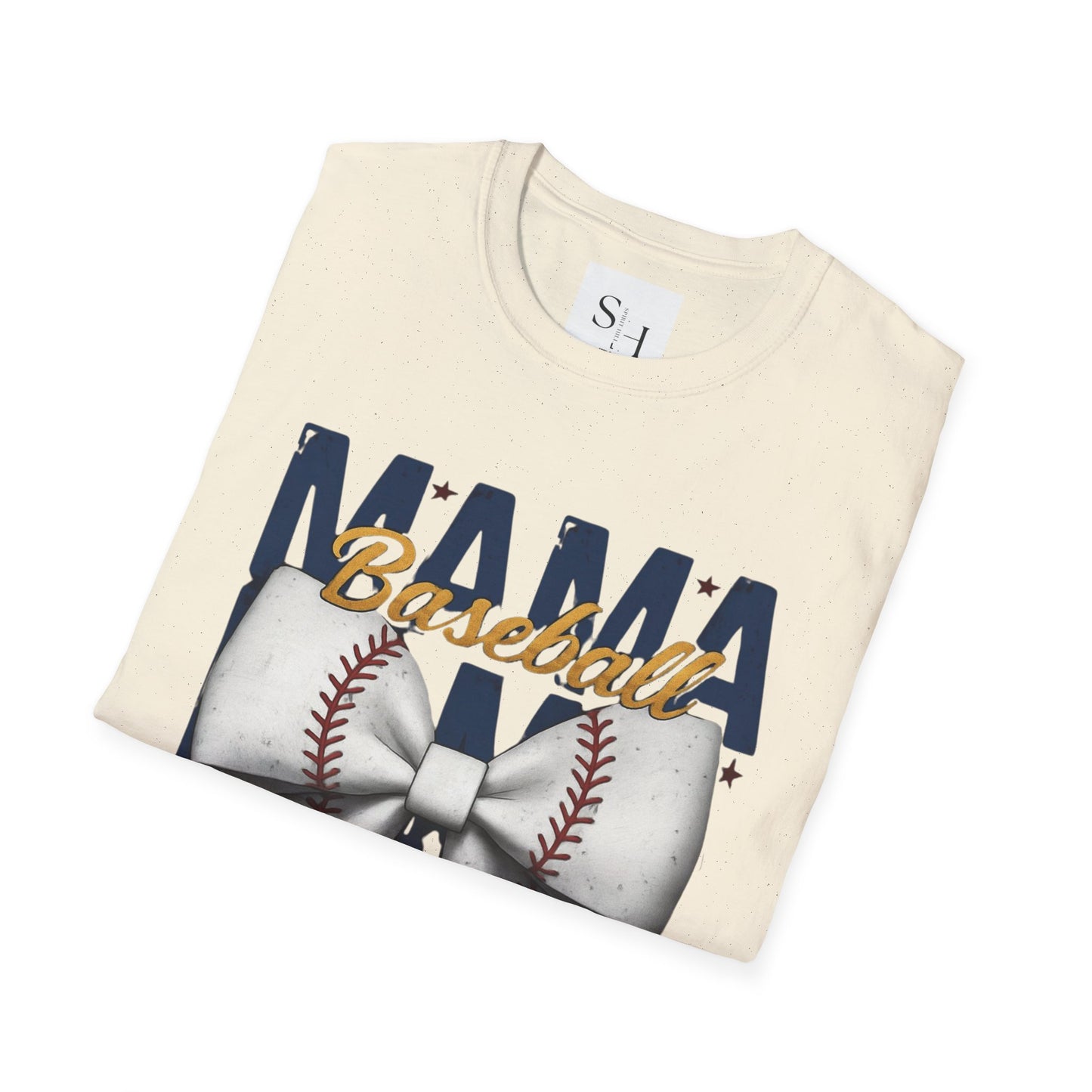 Mama Baseball Unisex T-Shirt - Softstyle Tee