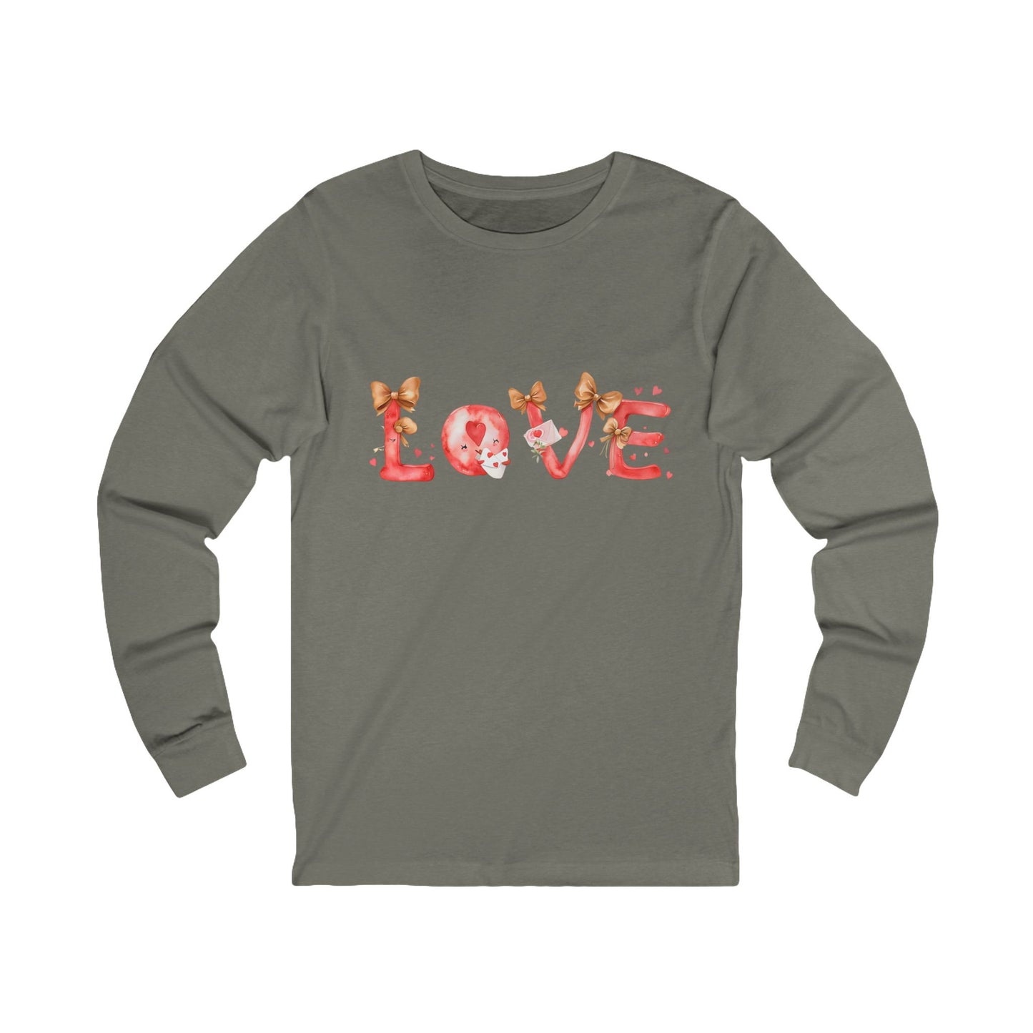 Bows Love Unisex Jersey Long Sleeve Tee