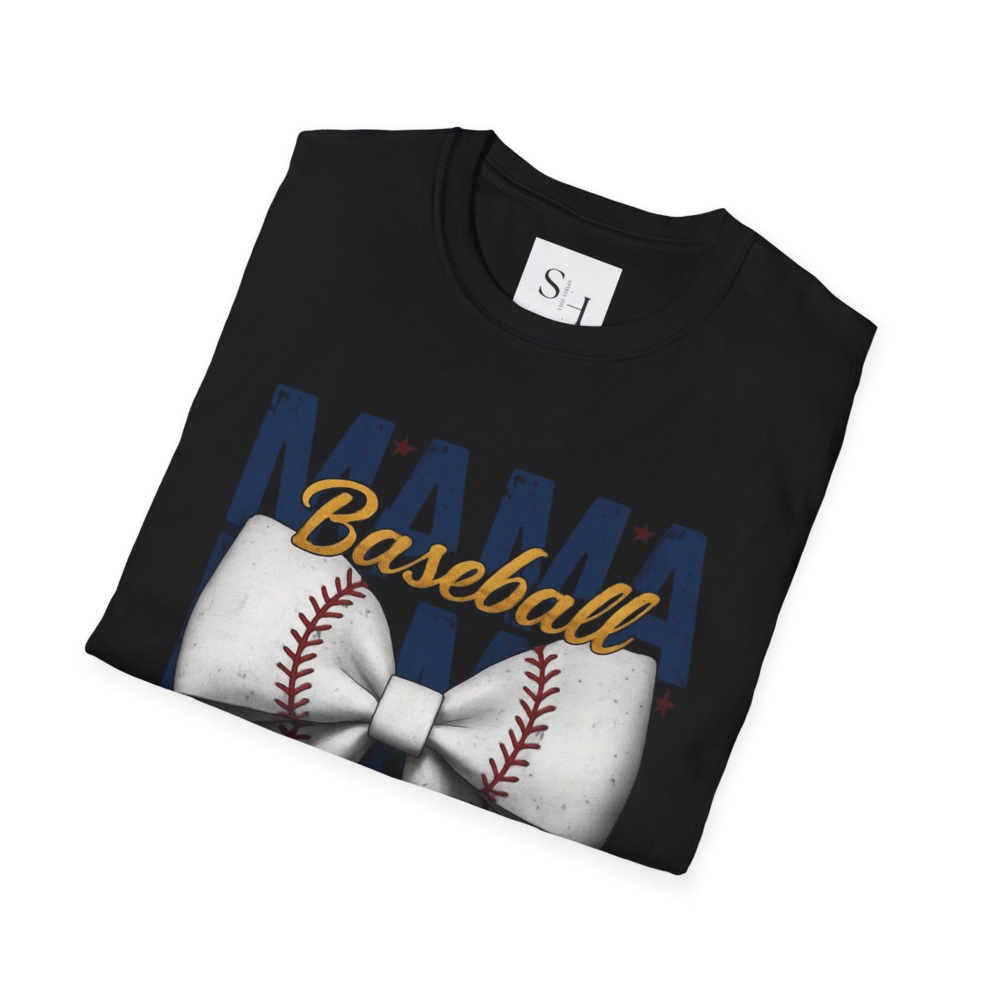 Mama Baseball Unisex T-Shirt - Softstyle Tee