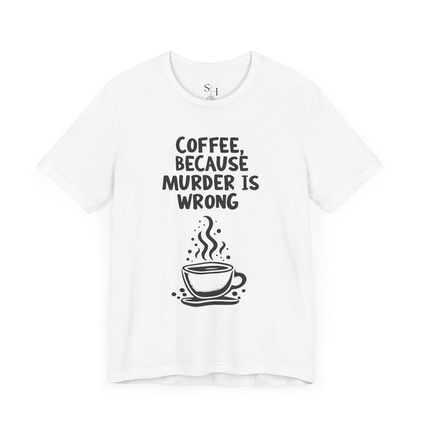 Coffee Unisex Jersey Short Sleeve Tee