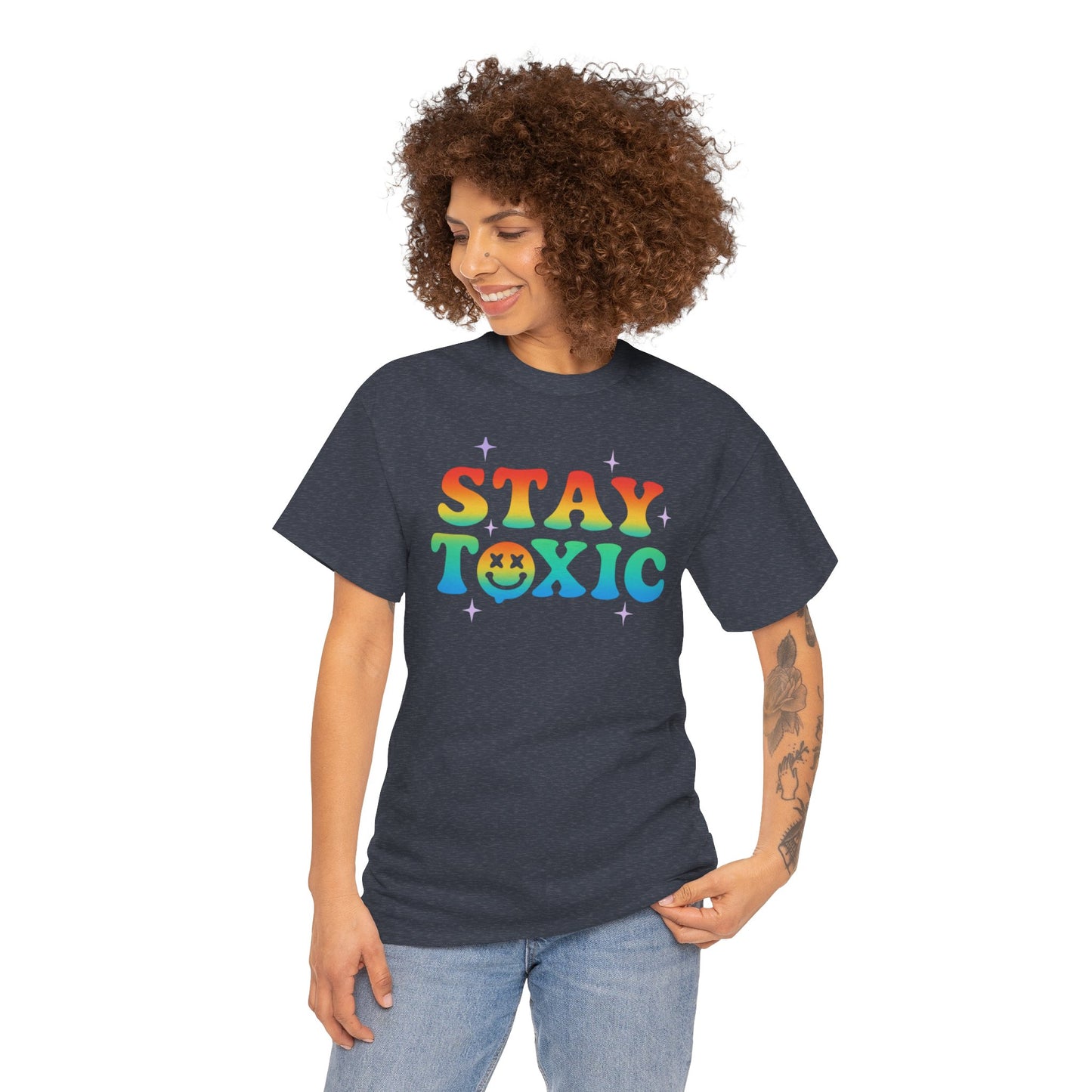 Stay Toxic Unisex Heavy Cotton Tee