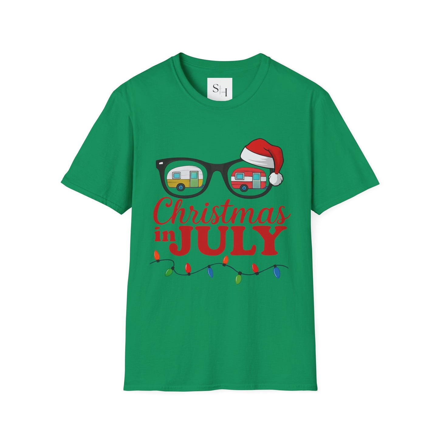Christmas in July T-Shirt, Unisex Softstyle Tee