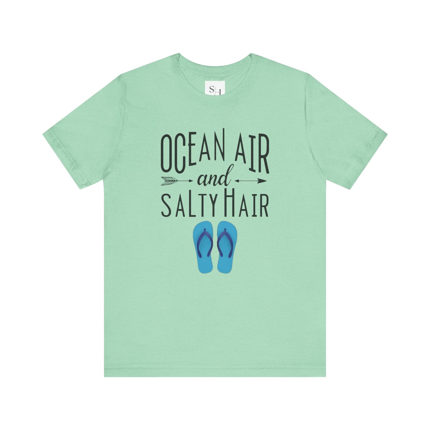 Ocean Air & Salty Hair Short Sleeve Tee