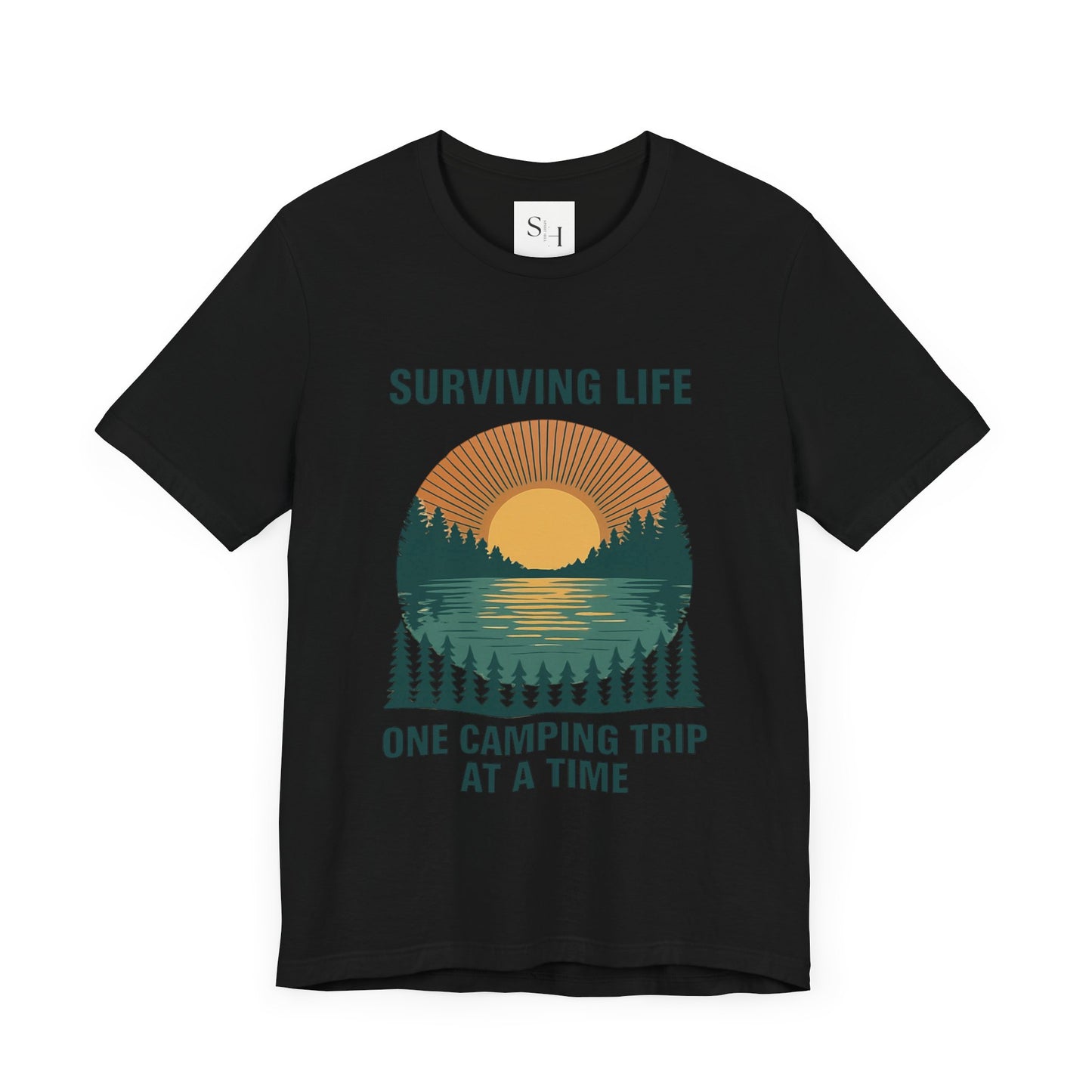 Surviving Life Camping Trip Tee, Unisex
