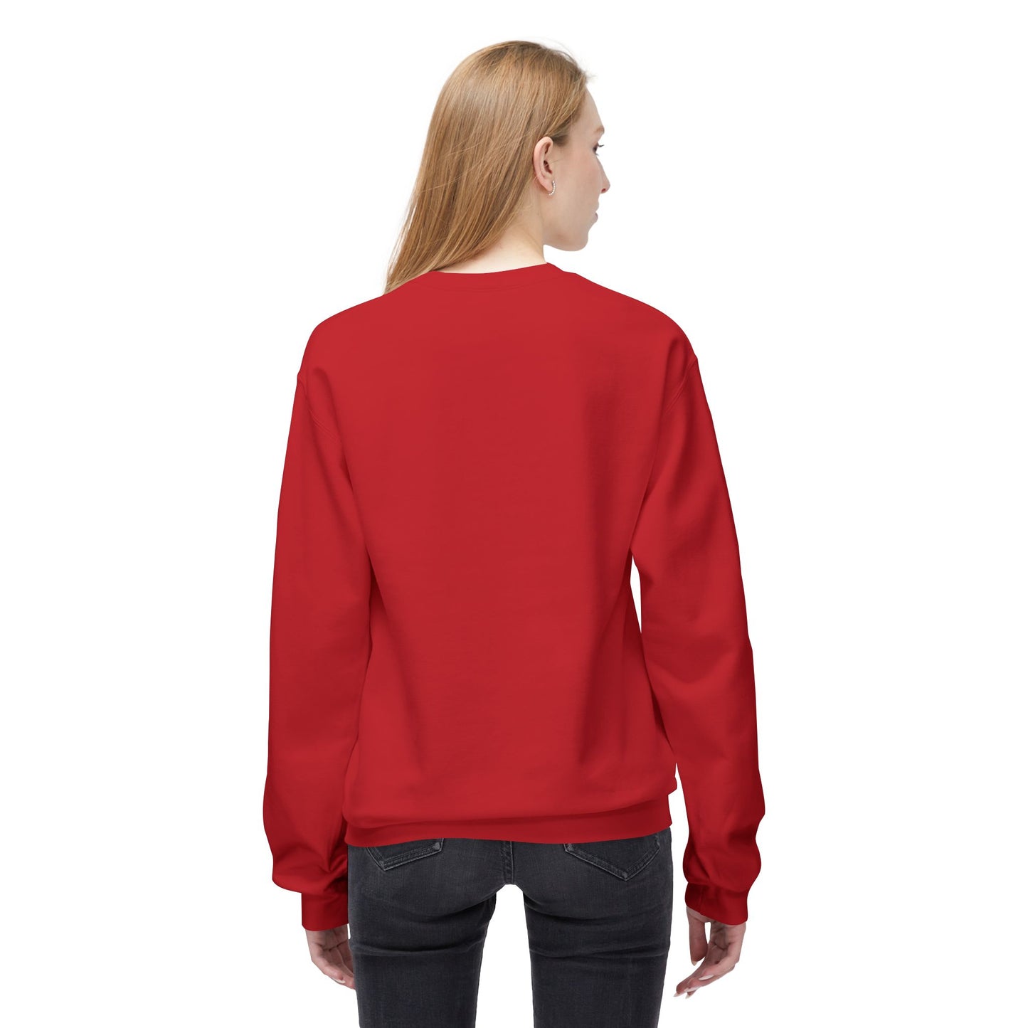 Love Floral Midweight Softstyle Fleece Crewneck Sweatshirt