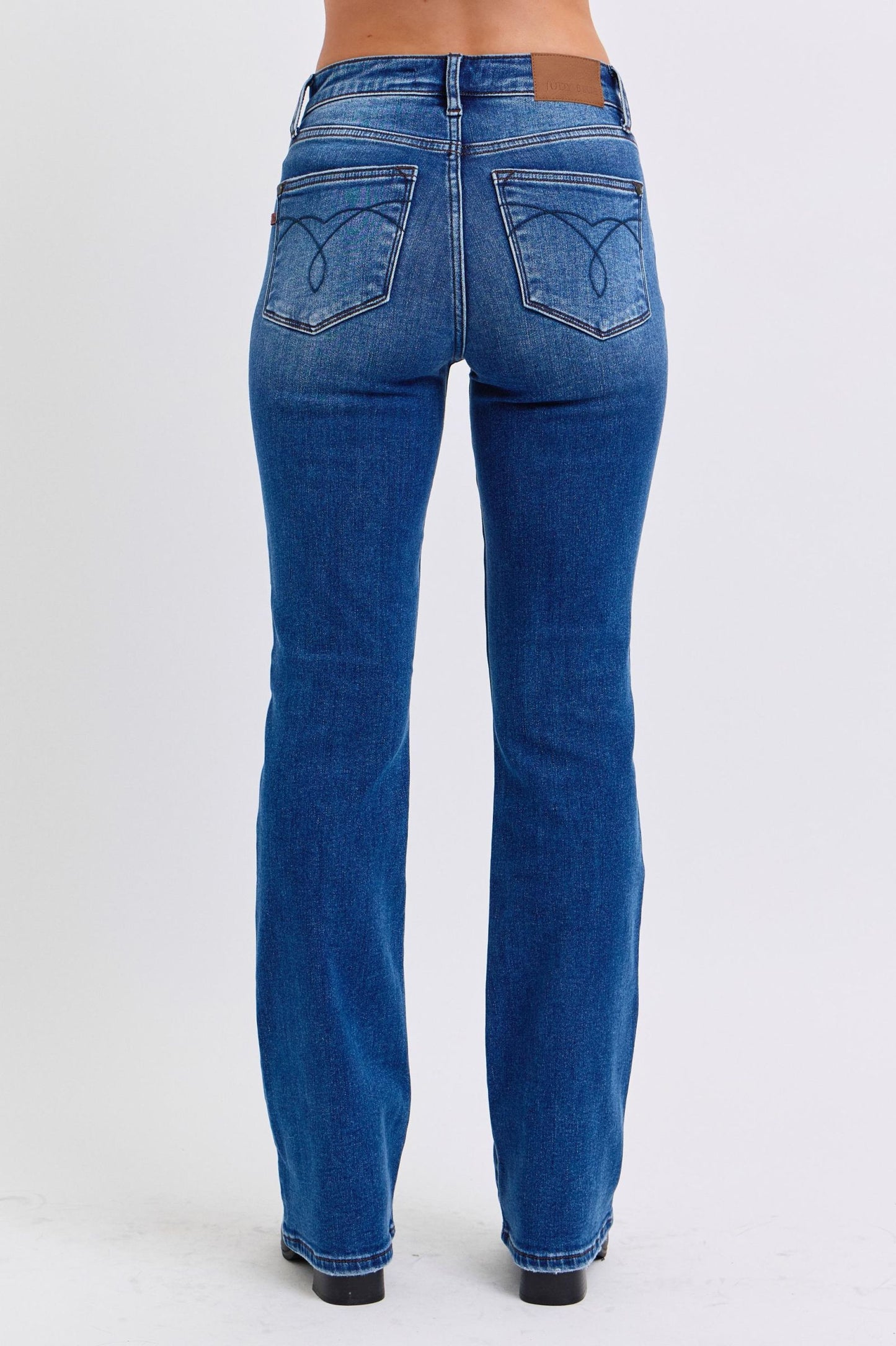 Day 17 - Judy Blue Mid-Rise Bootcut Jeans with Thermal Lining