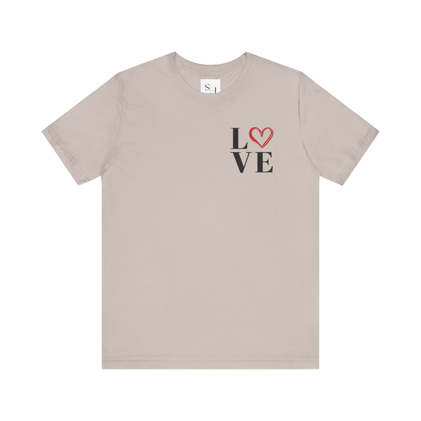 Love Unisex Jersey Short Sleeve Tee