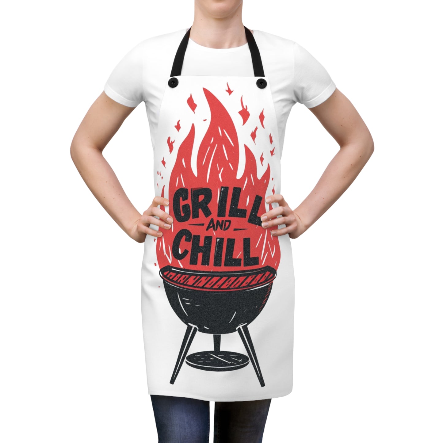 Grill and Chill Apron, Unisex
