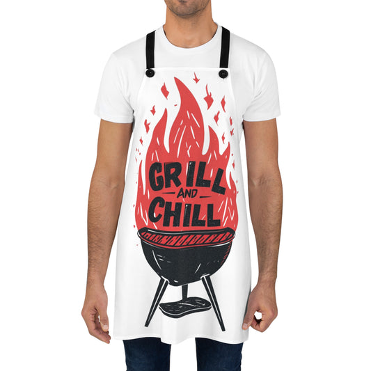 Grill and Chill Apron, Unisex