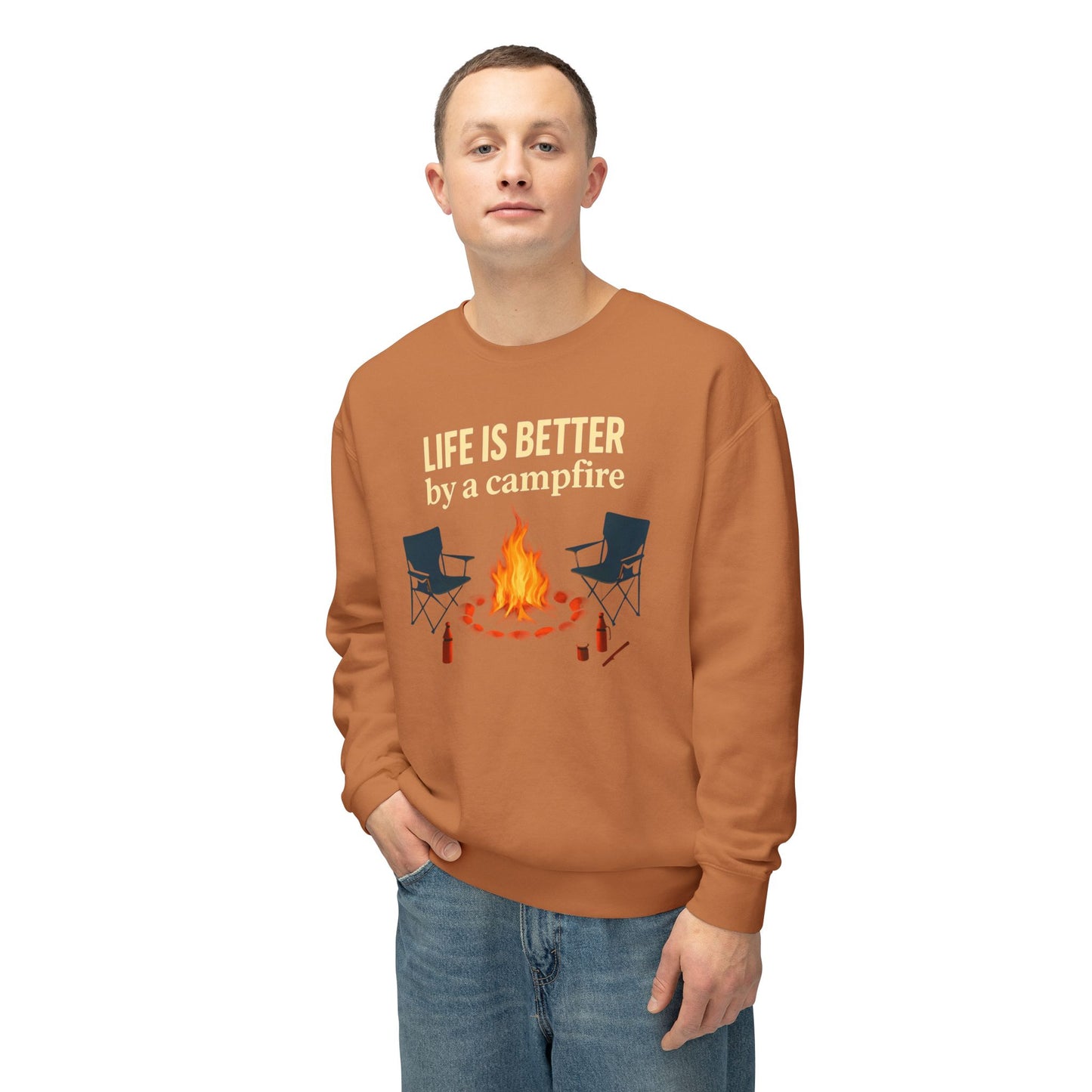 Life is Better Camping Sweatshirt