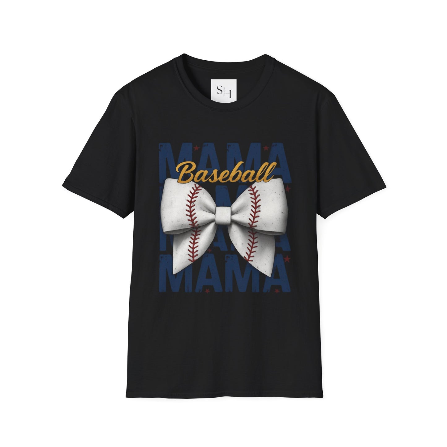 Mama Baseball Unisex T-Shirt - Softstyle Tee
