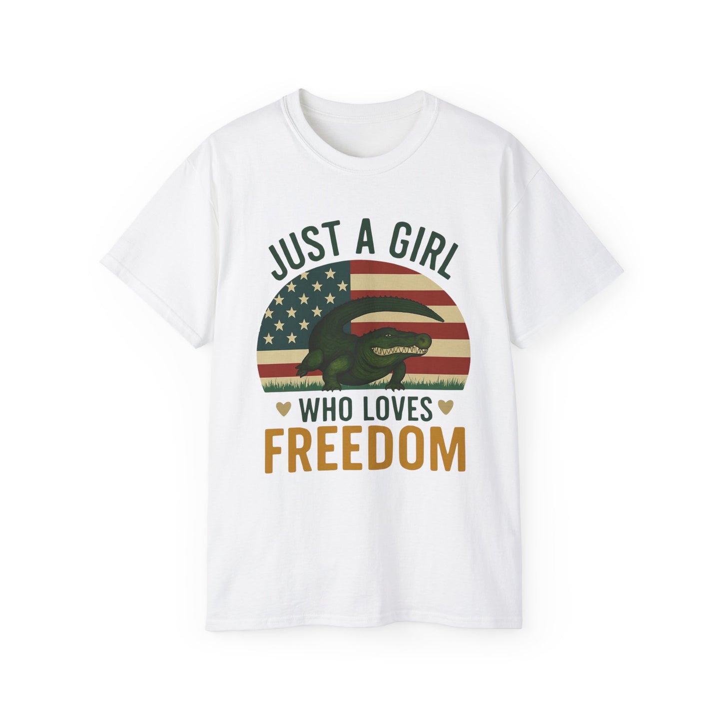 Just a Girl Who Loves Freedom Tee
