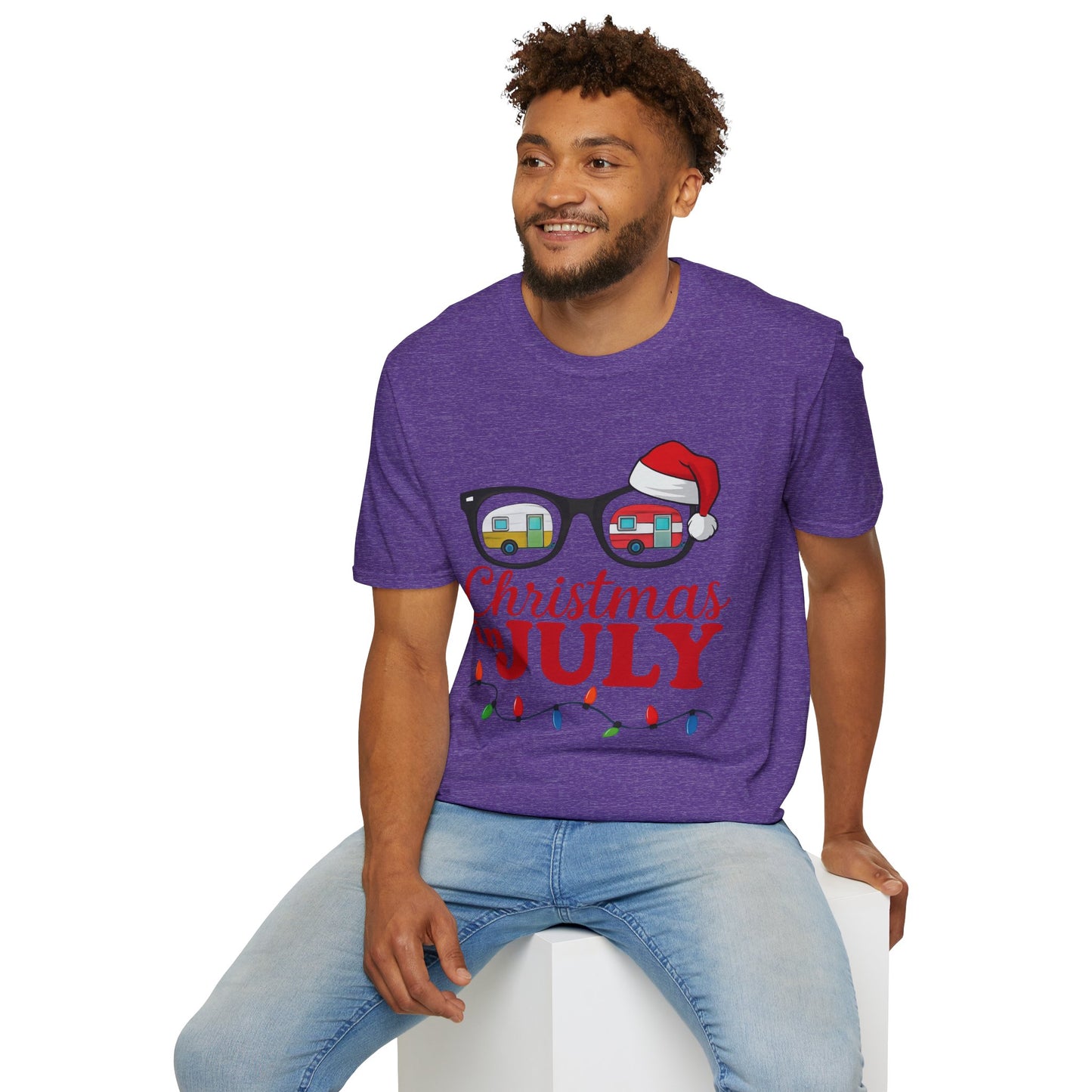 Christmas in July T-Shirt, Unisex Softstyle Tee