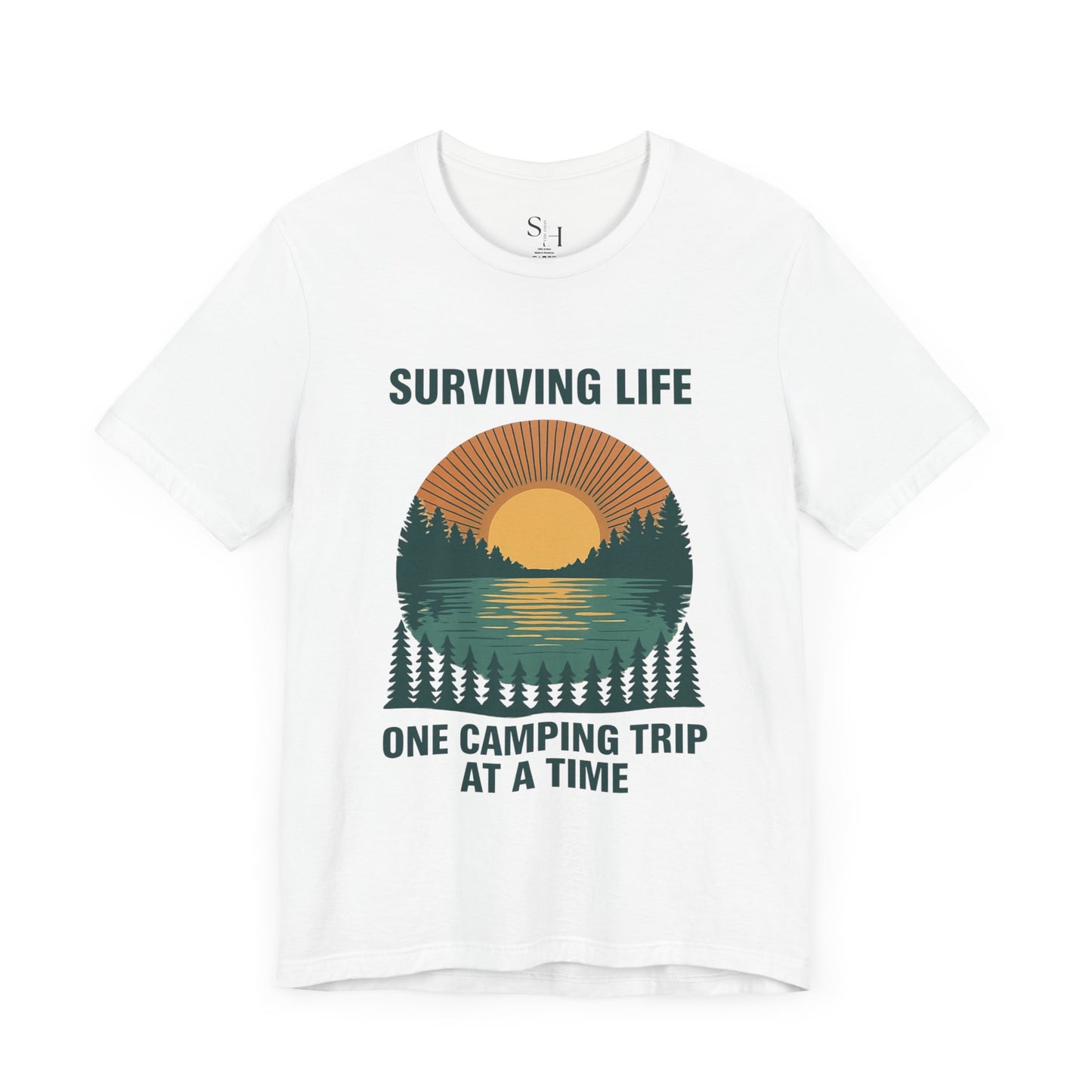Surviving Life Camping Trip Tee, Unisex