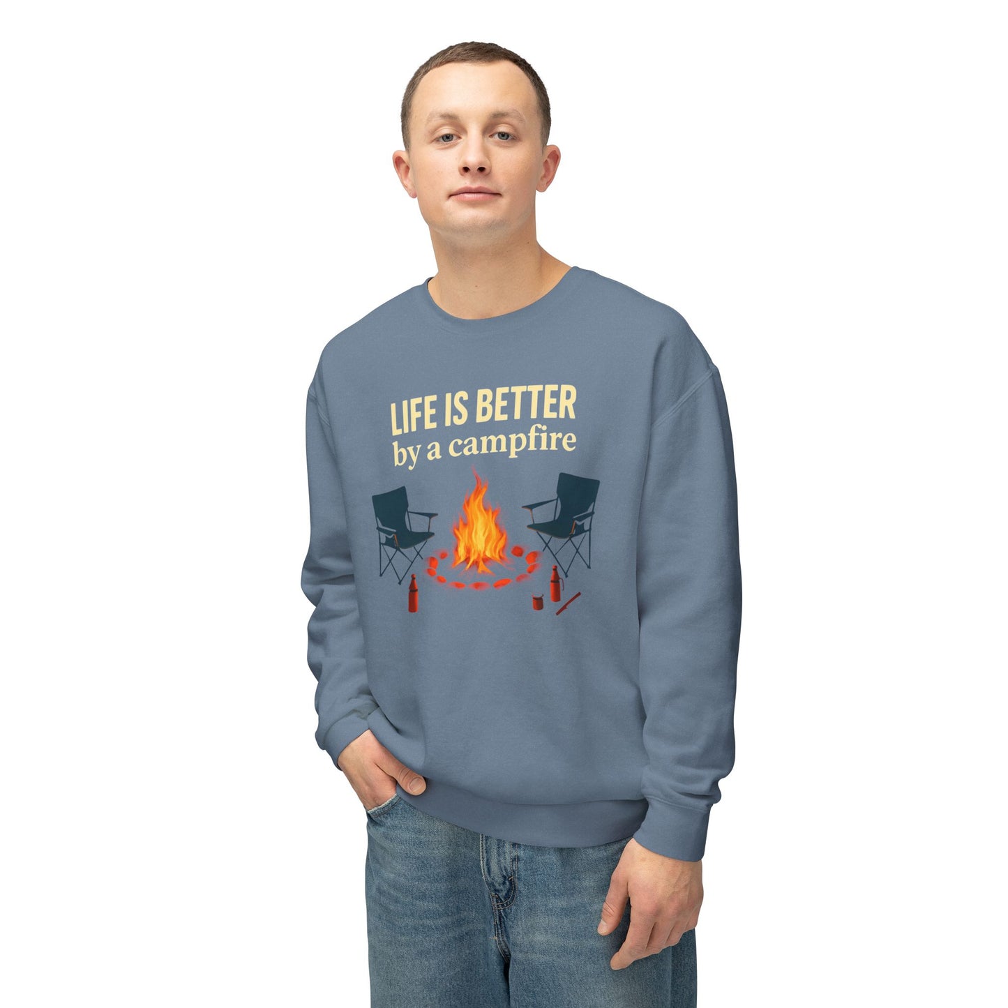 Life is Better Camping Sweatshirt