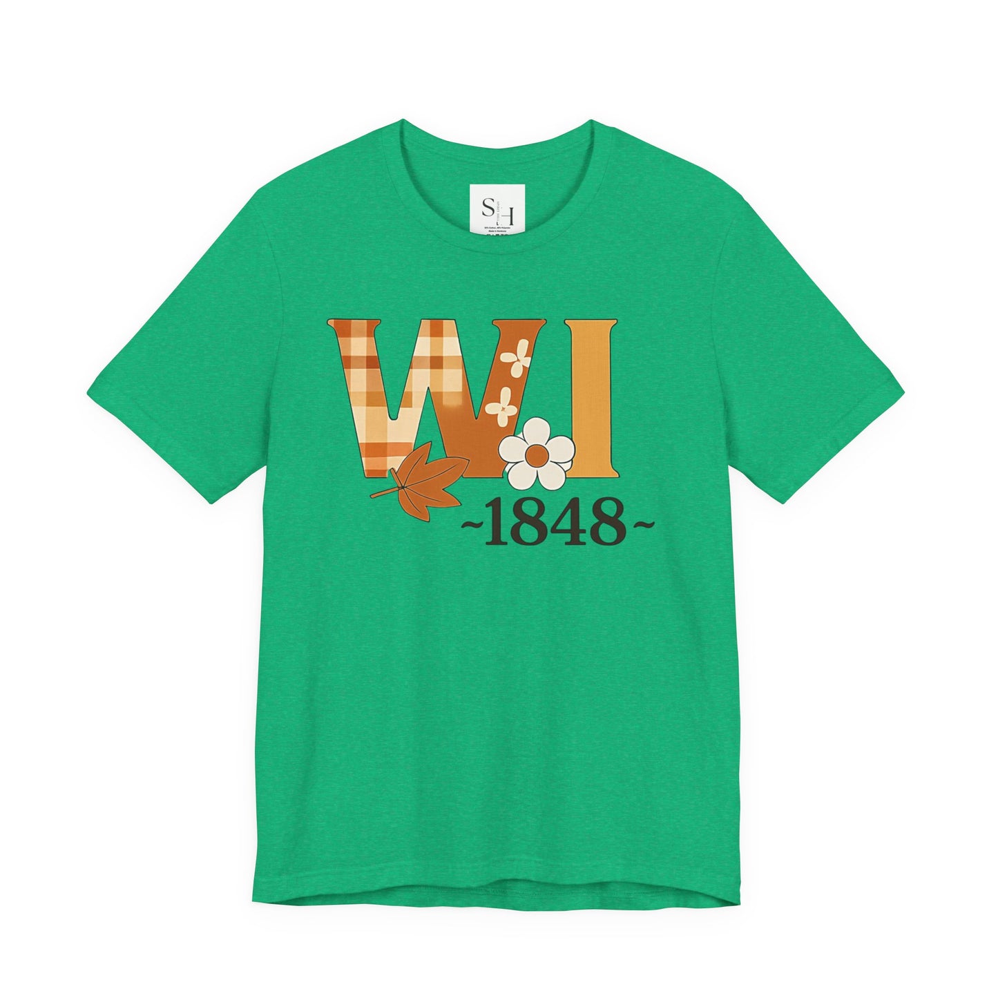 Wisconsin Autumn Vibes Unisex Tee