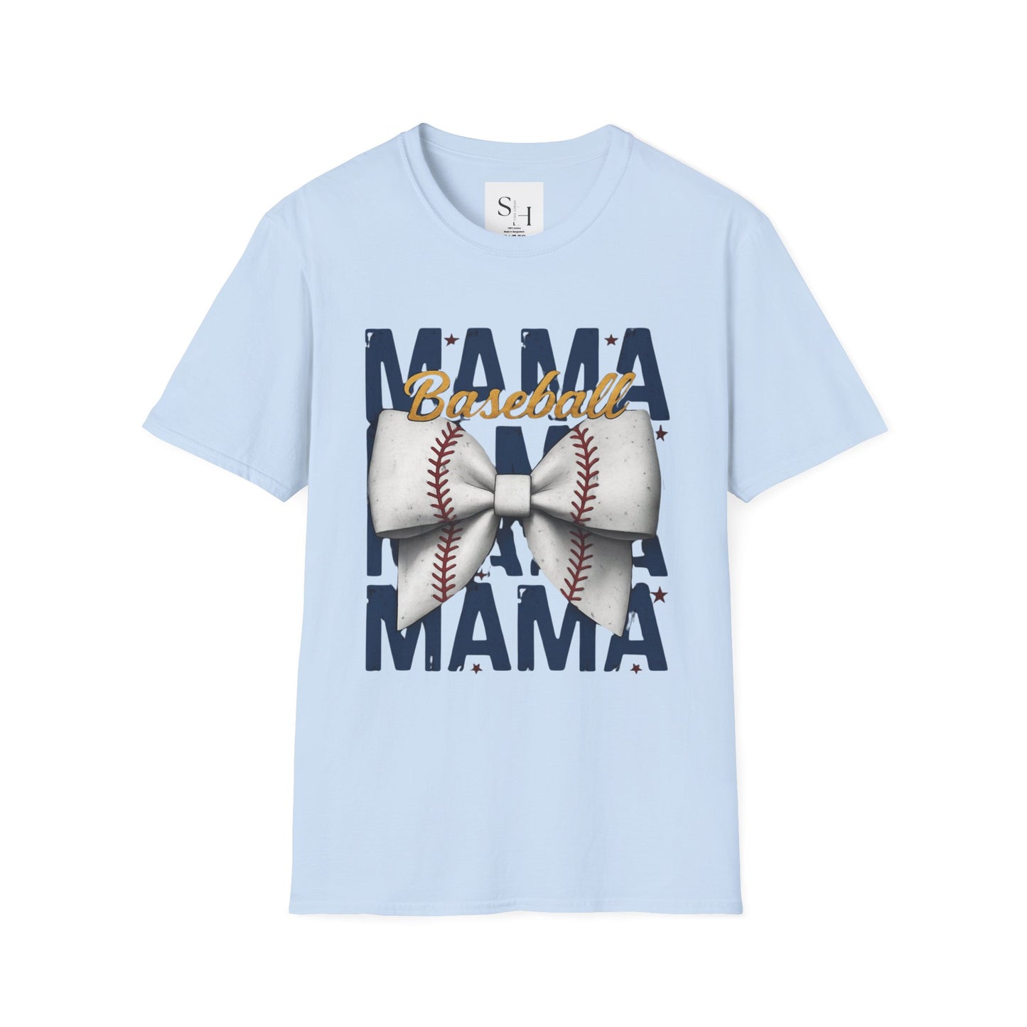 Mama Baseball Unisex T-Shirt - Softstyle Tee