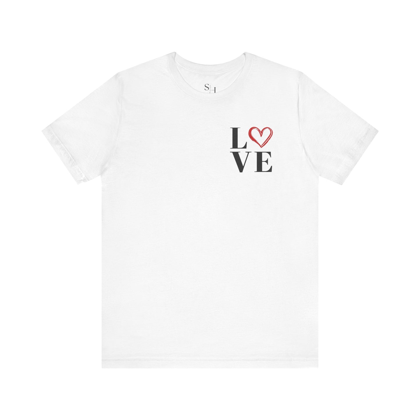 Love Unisex Jersey Short Sleeve Tee