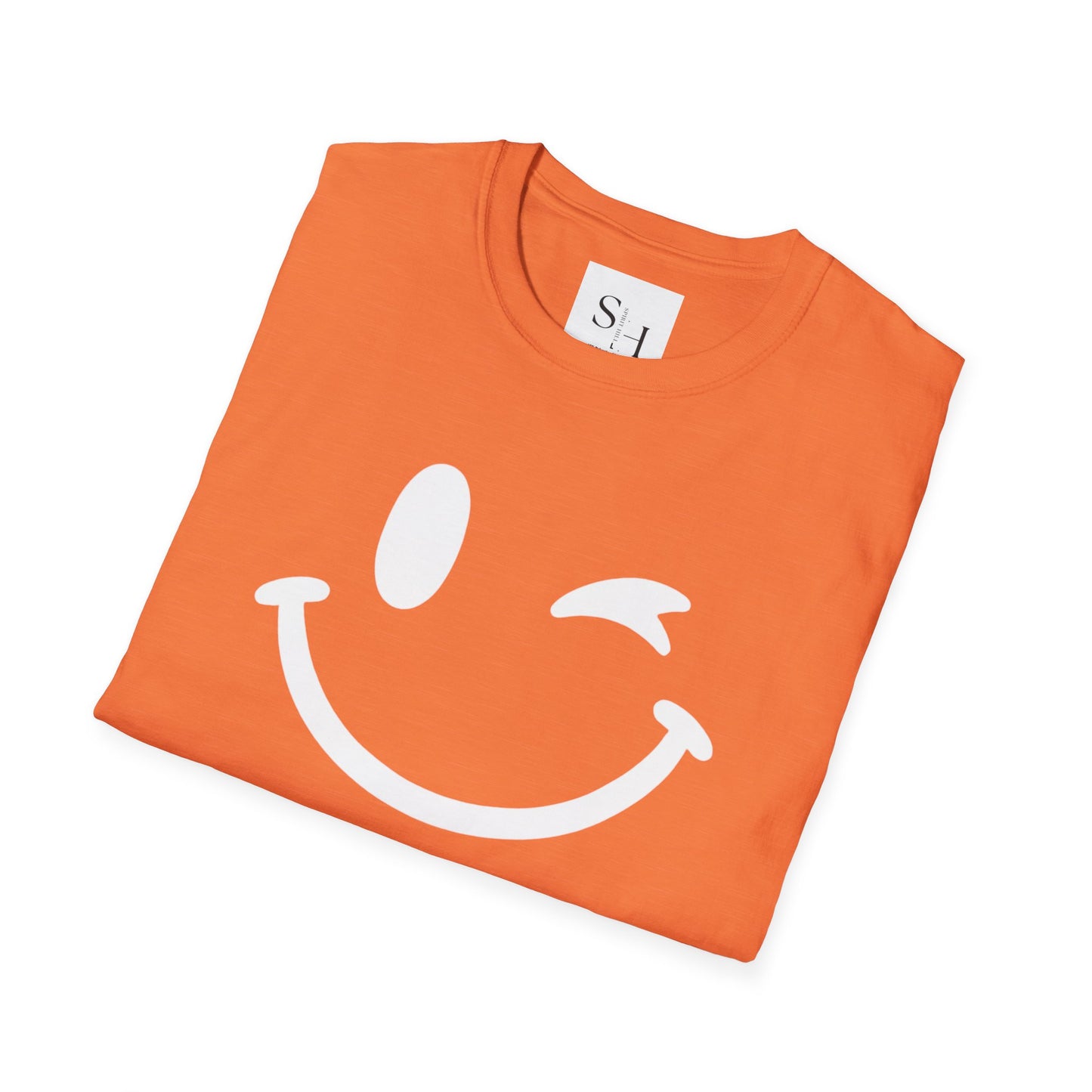 Smiley Face Unisex Softstyle T-Shirt