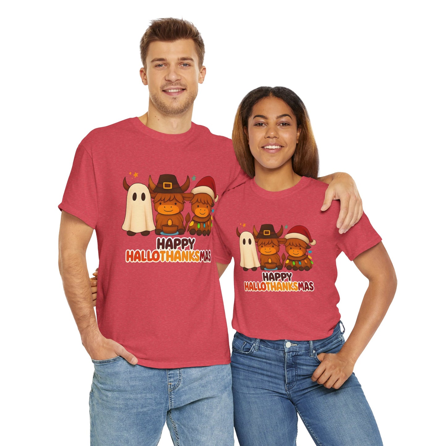 HalloThanksMas Unisex Tee