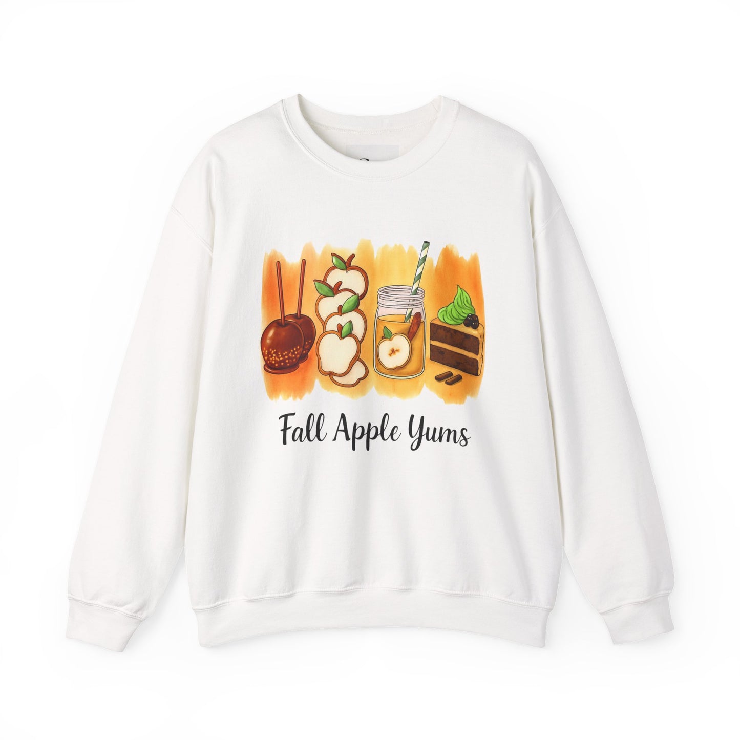Fall Apple Yums Crewneck Sweatshirt